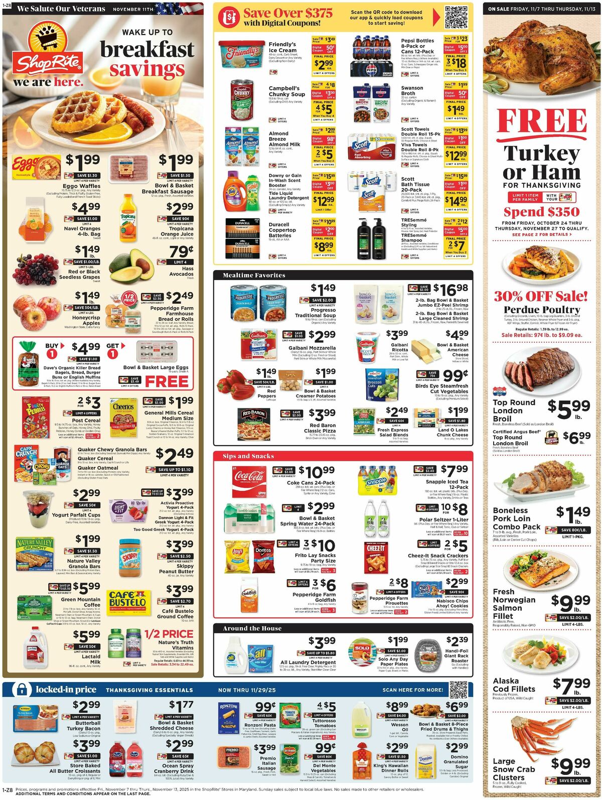 ShopRite Weekly Ad from November 7
