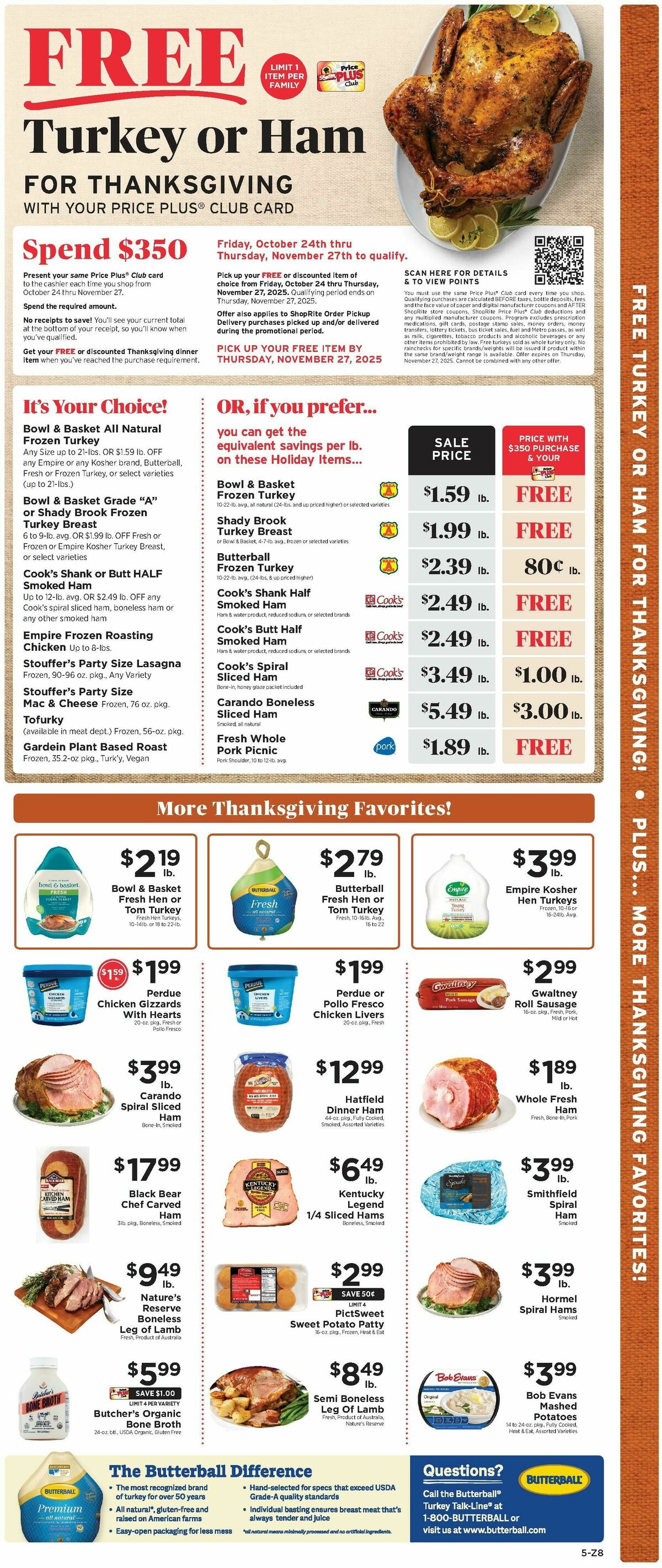 ShopRite Weekly Ad from November 14