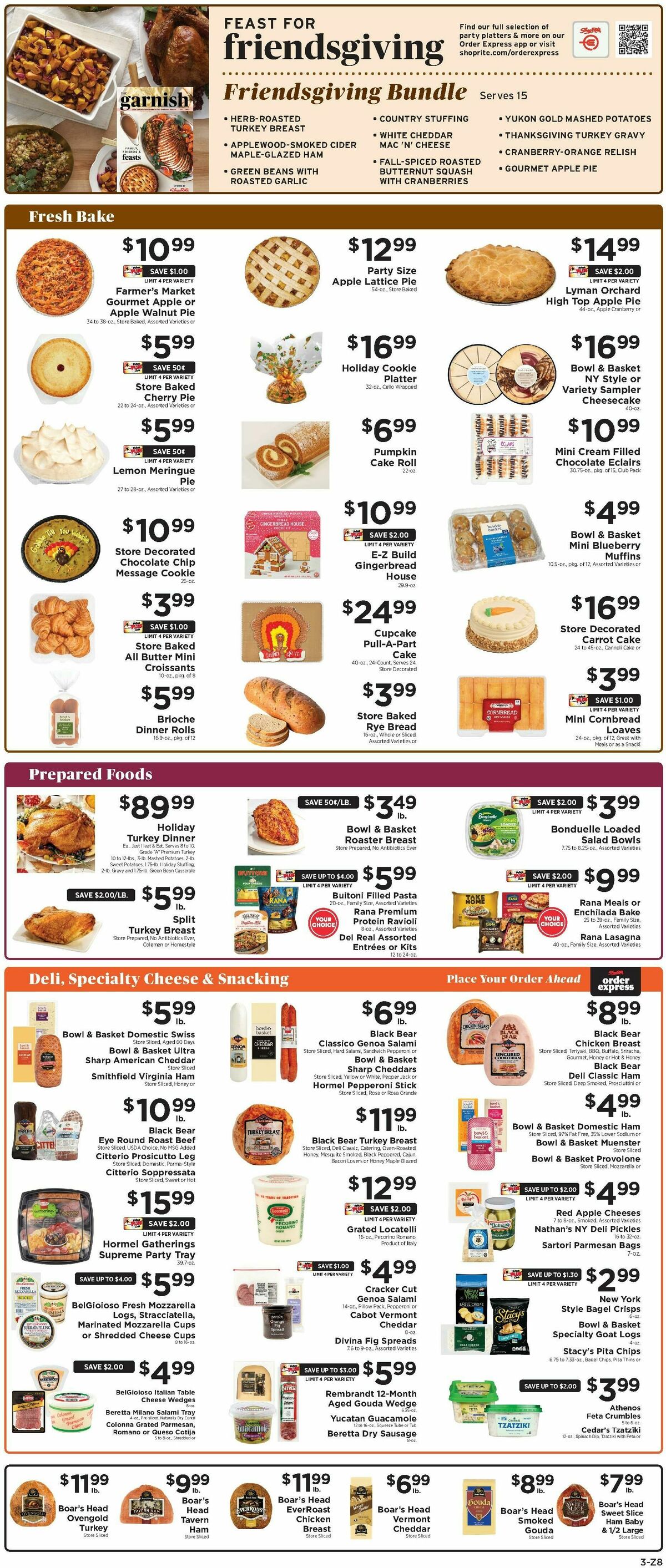 ShopRite Weekly Ad from November 21