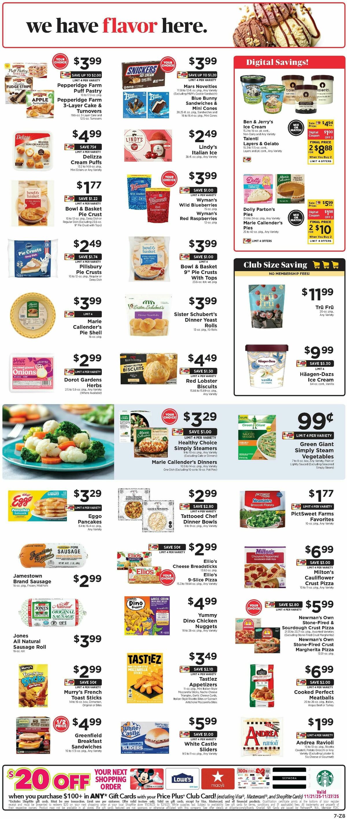 ShopRite Weekly Ad from November 21