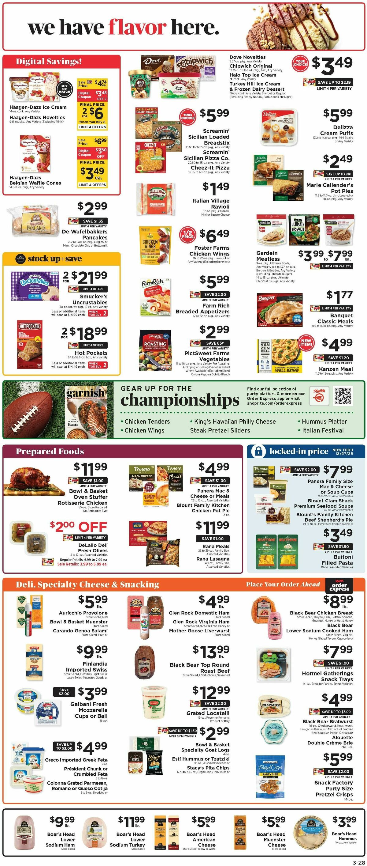 ShopRite Weekly Ad from November 28