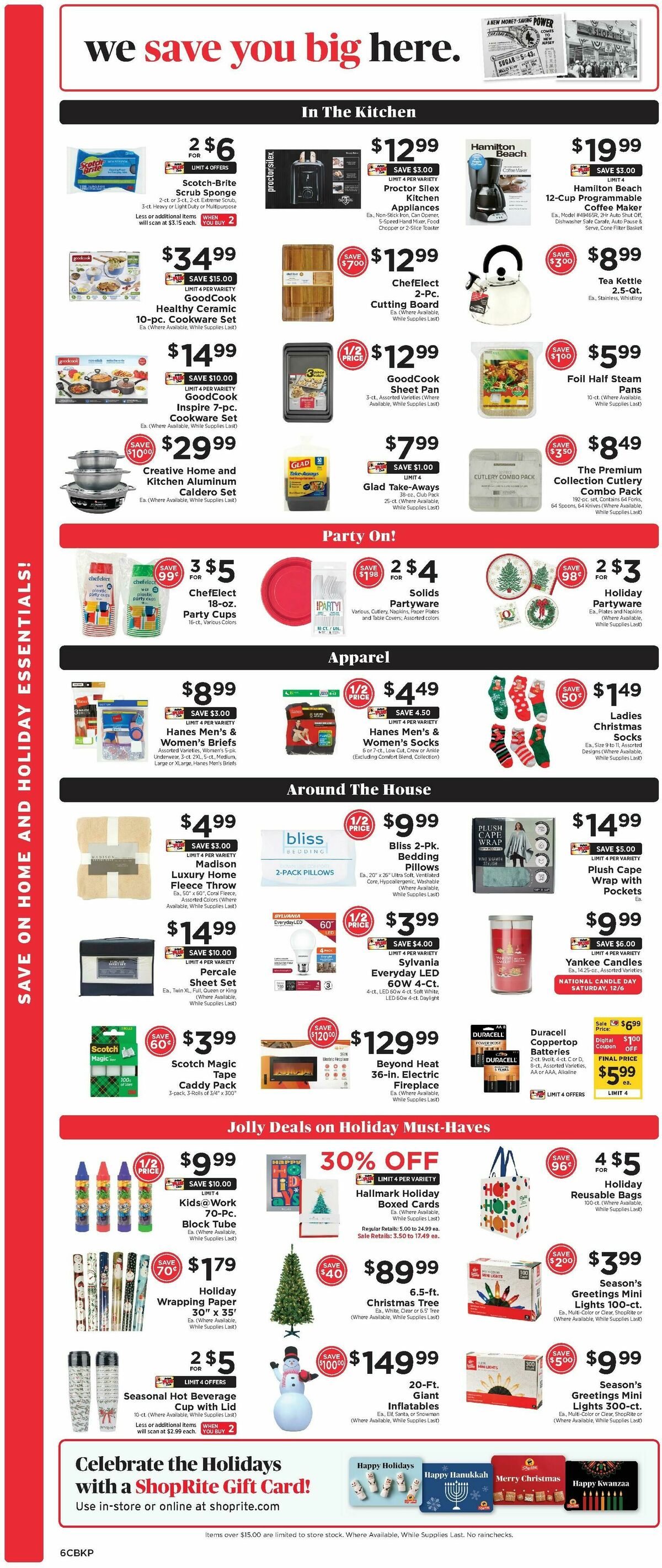 ShopRite Weekly Ad from November 28
