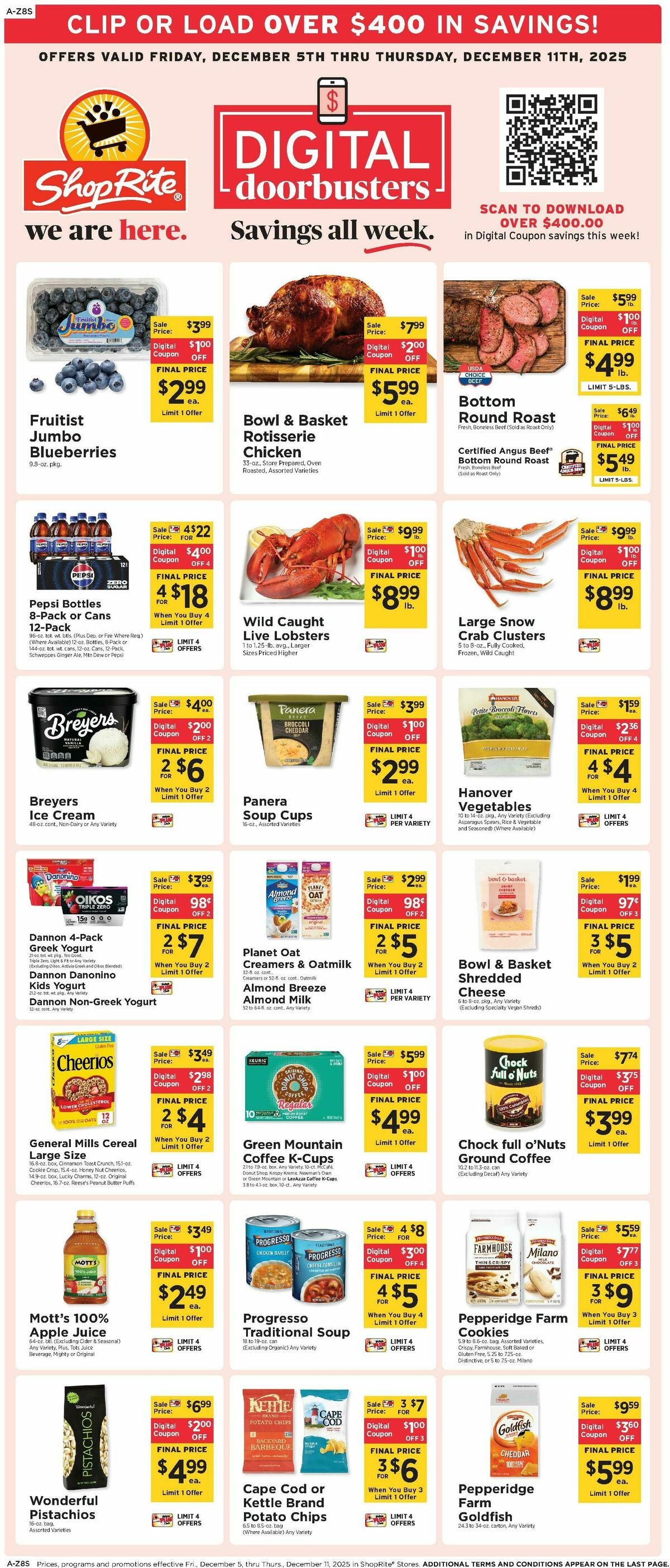 ShopRite Weekly Ad from December 5