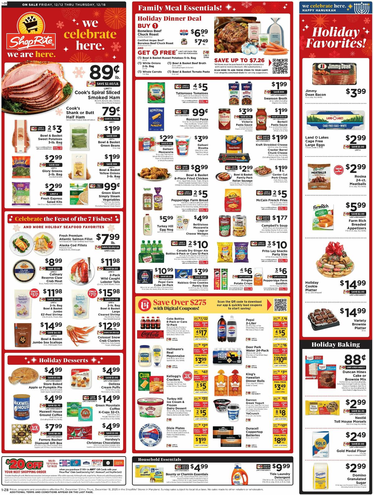 ShopRite Weekly Ad from December 12