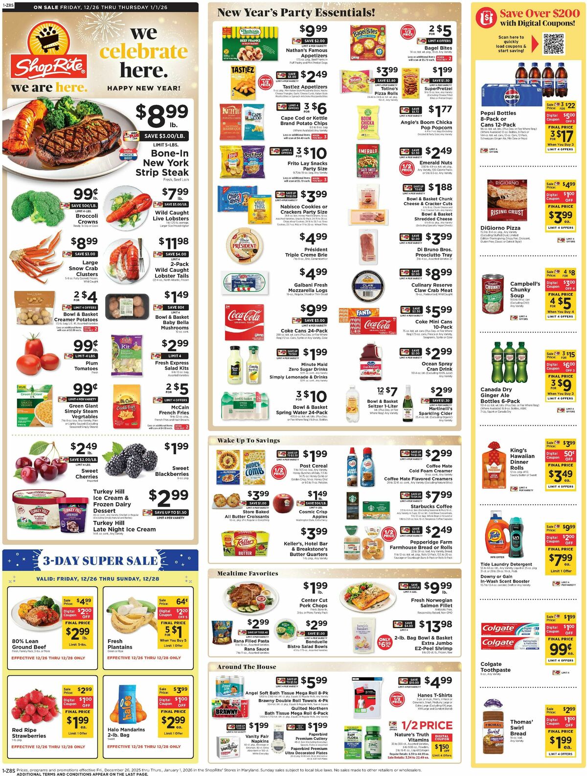 ShopRite Weekly Ad from December 26