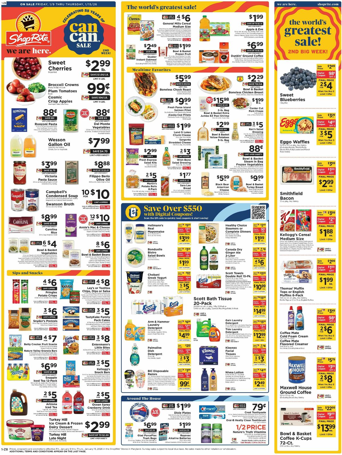 ShopRite Weekly Ad from January 9