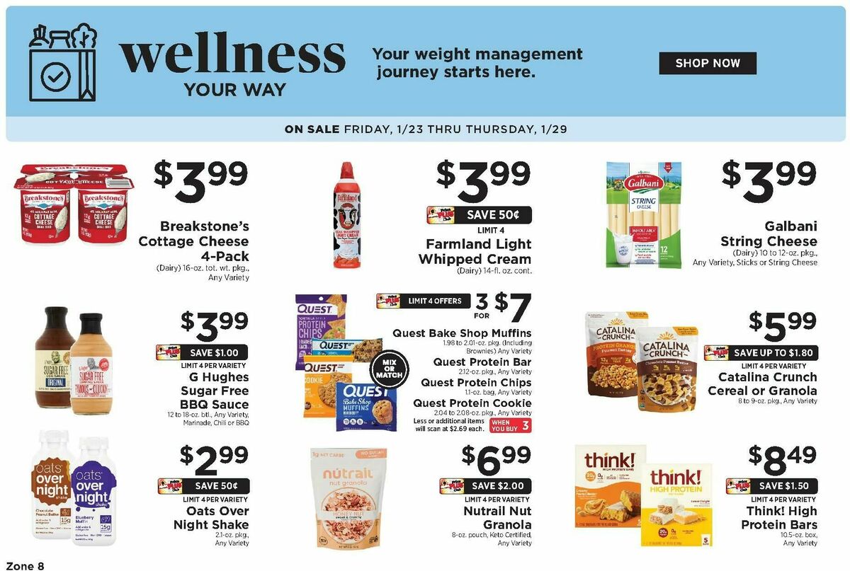 ShopRite Shop Wellness Weekly Ad from January 23