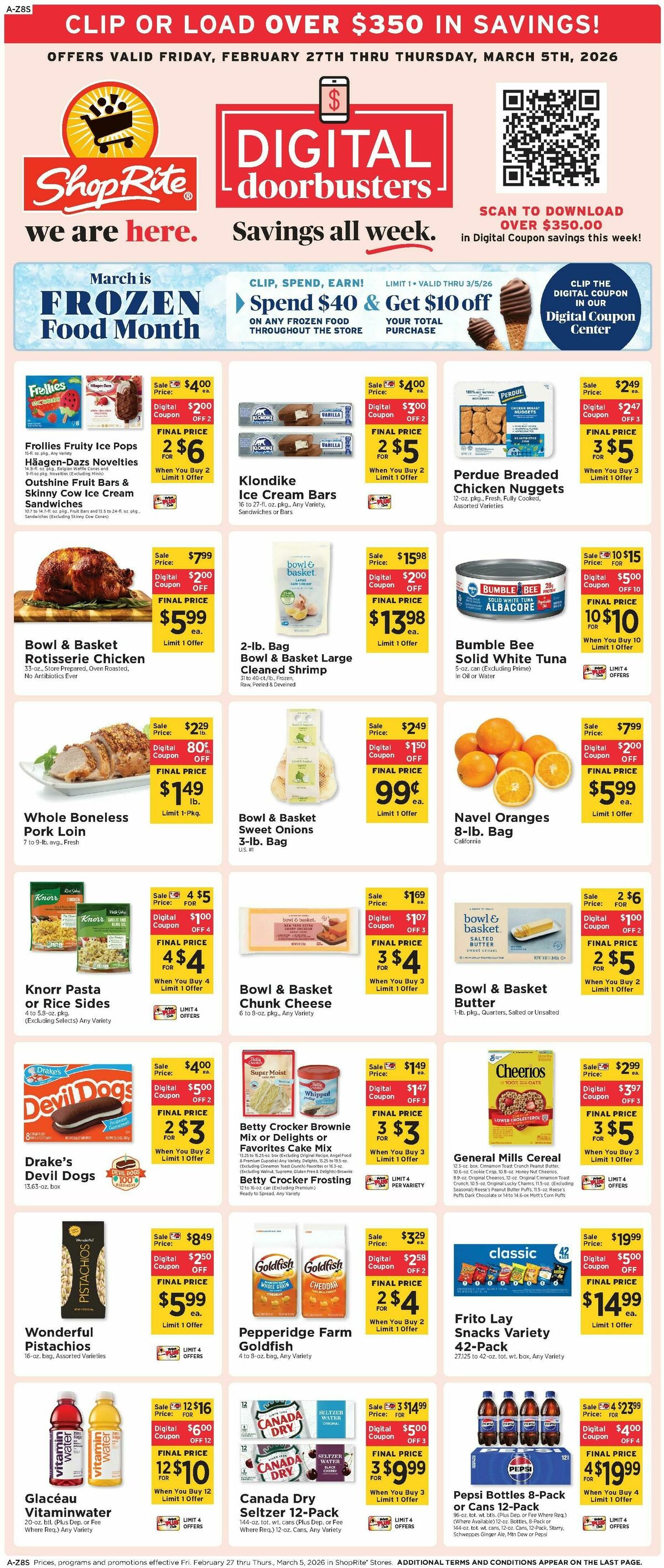 ShopRite Weekly Ad from February 27