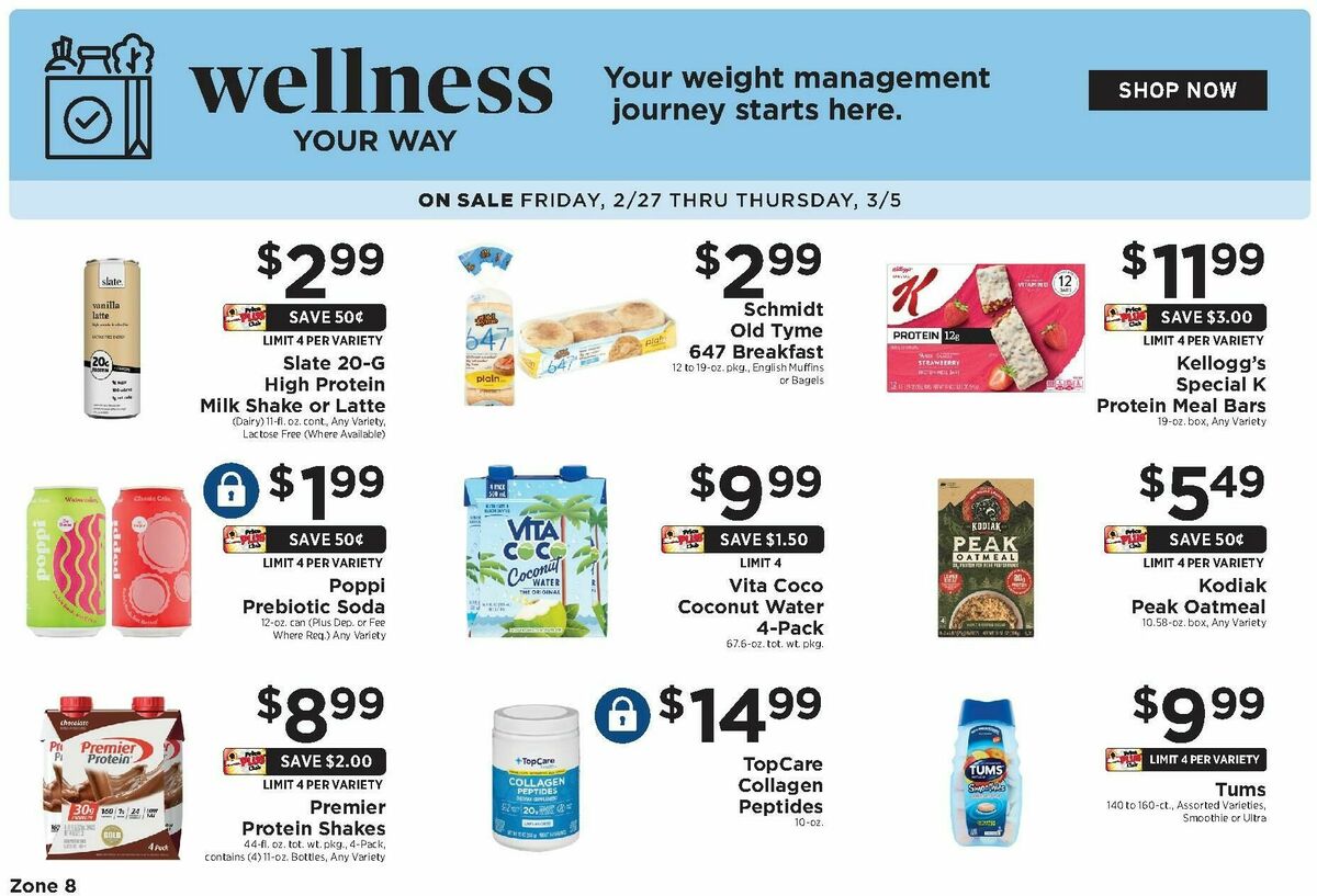 ShopRite Wellness Weekly Ad from February 27