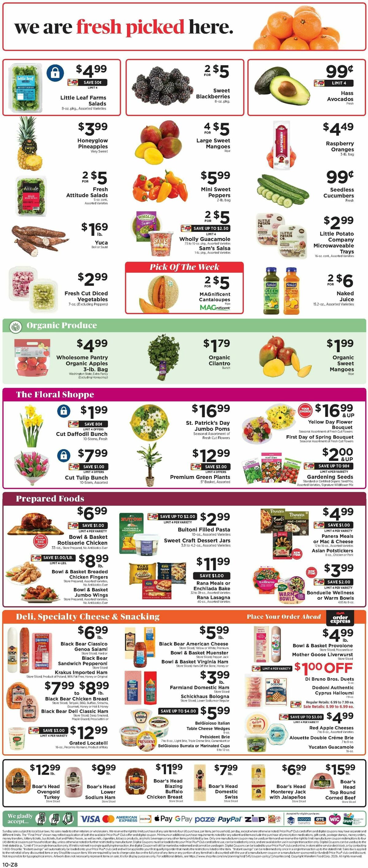 ShopRite Weekly Ad from March 13