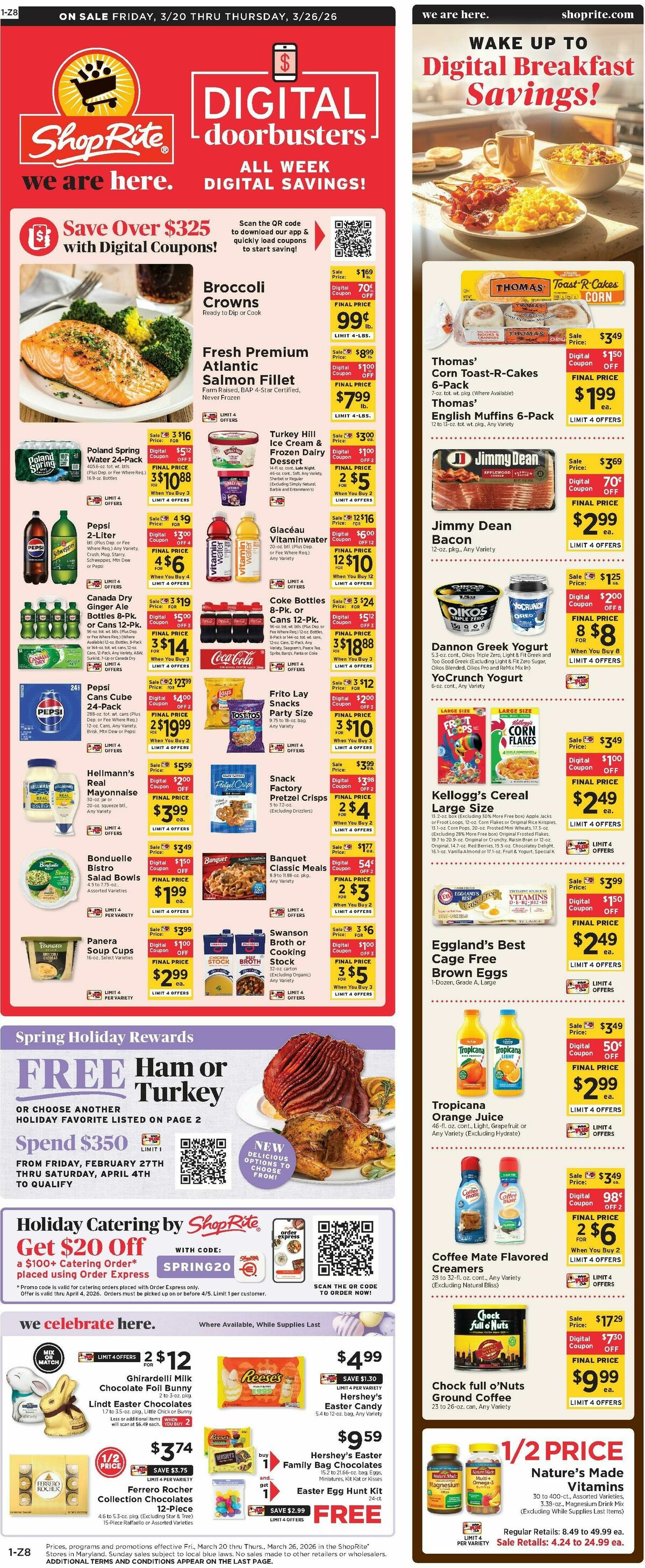 ShopRite Weekly Ad from March 20