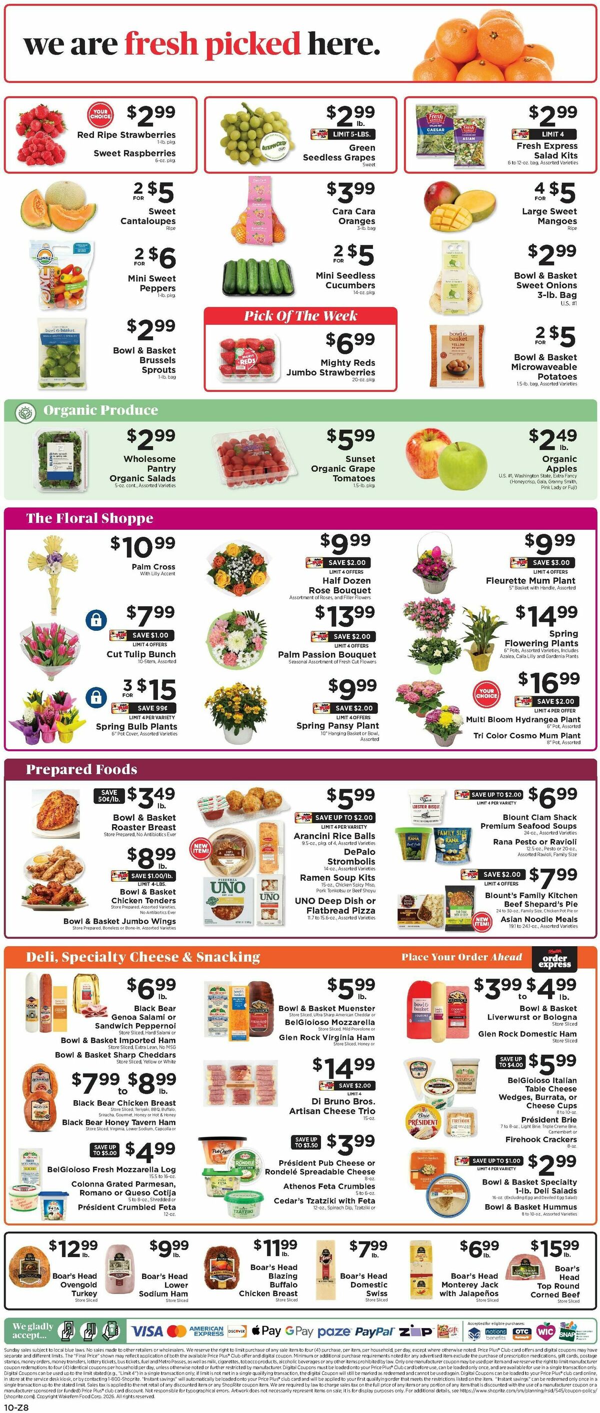 ShopRite Weekly Ad from March 20