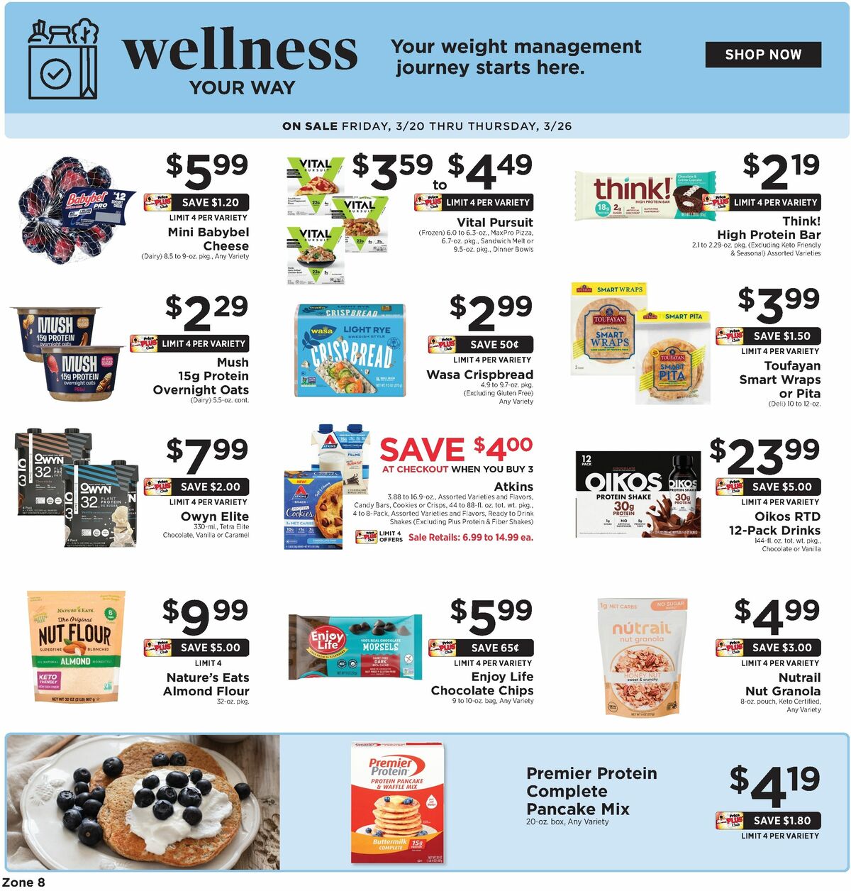 ShopRite Shop Wellness Weekly Ad from March 20