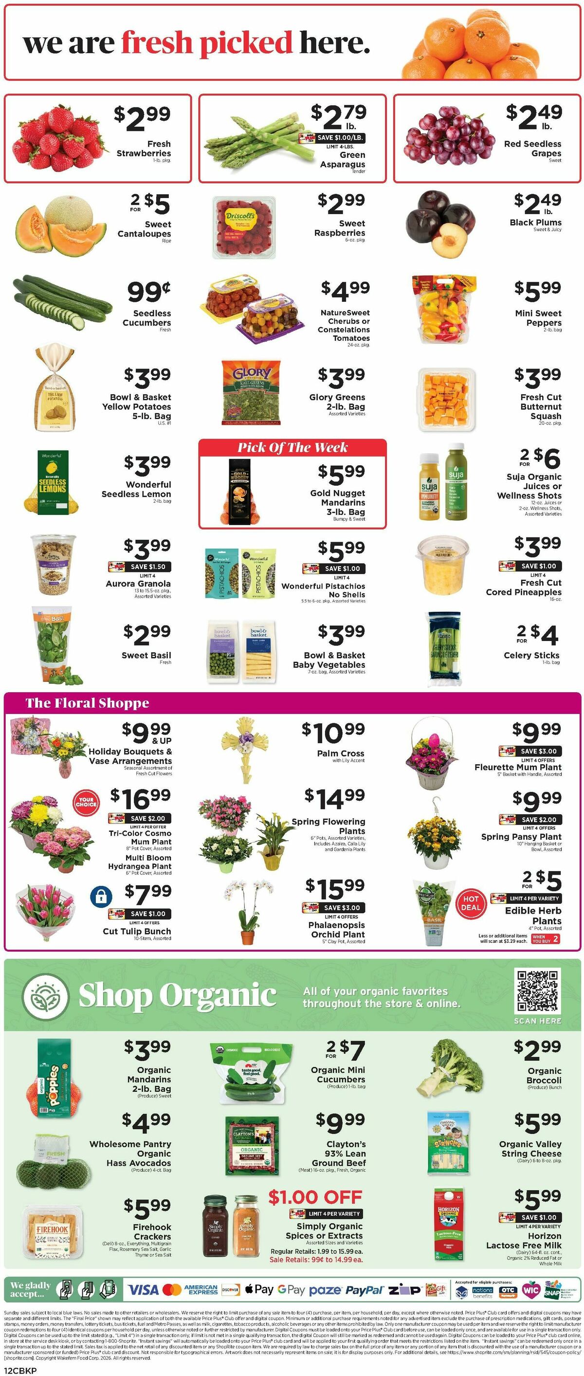 ShopRite Weekly Ad from March 27