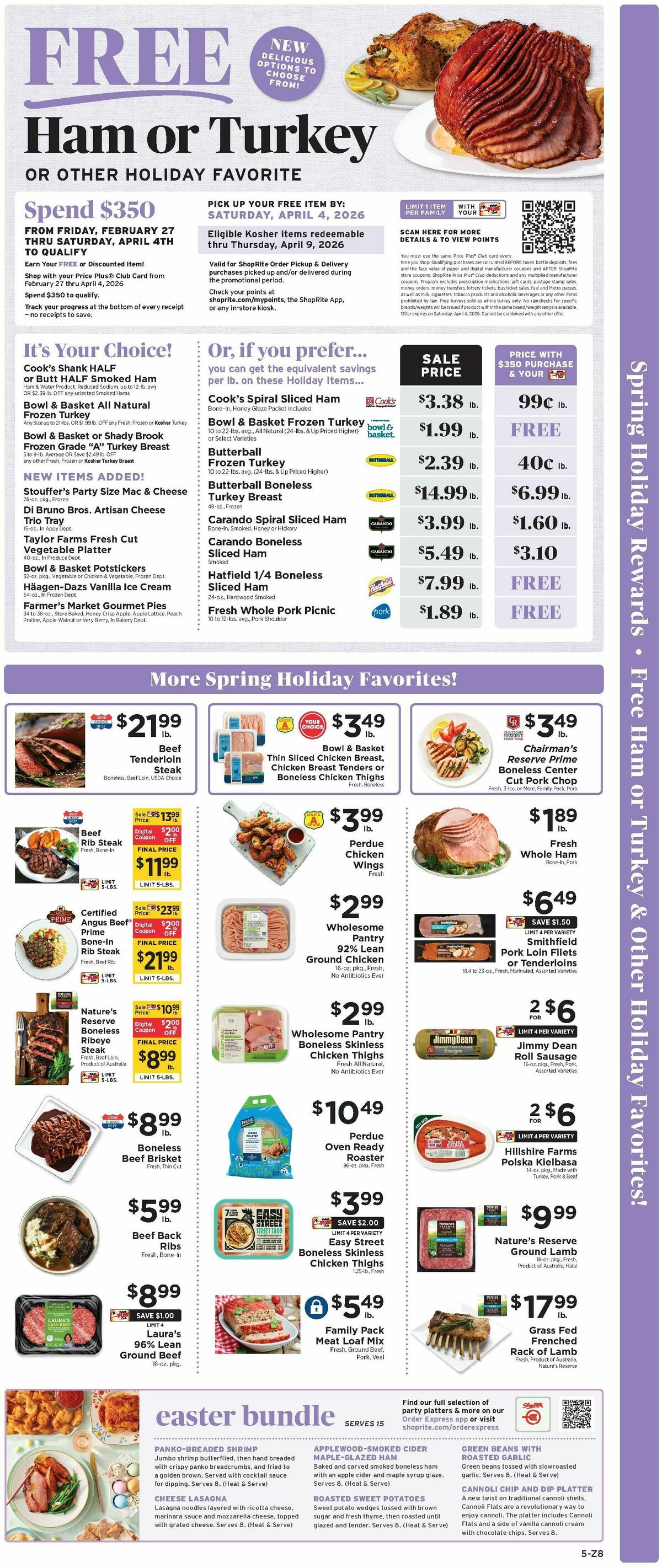 ShopRite Weekly Ad from March 27