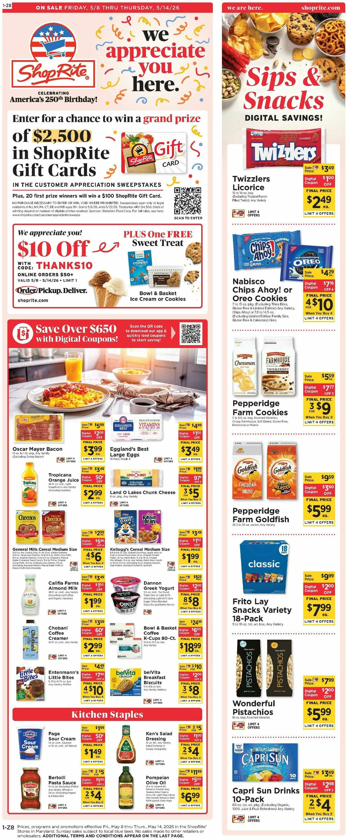 ShopRite Weekly Ad from May 8