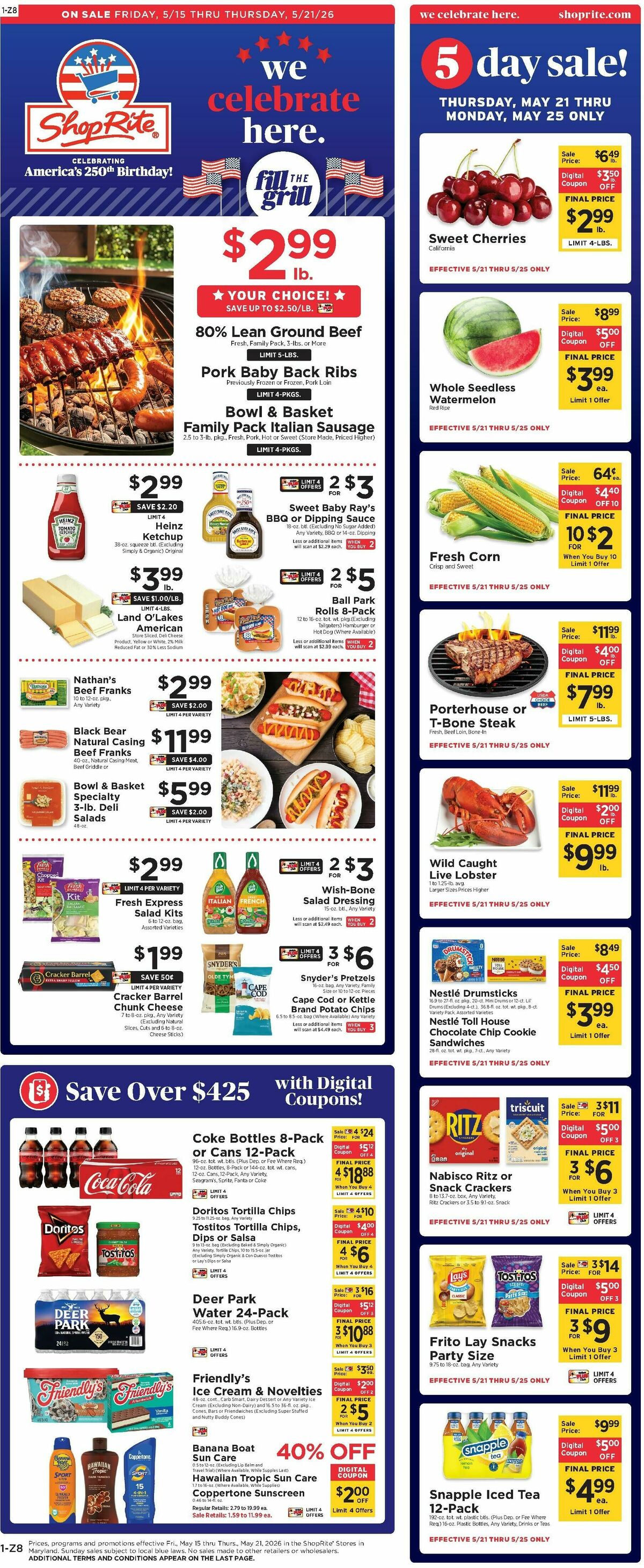 ShopRite Weekly Ad from May 15