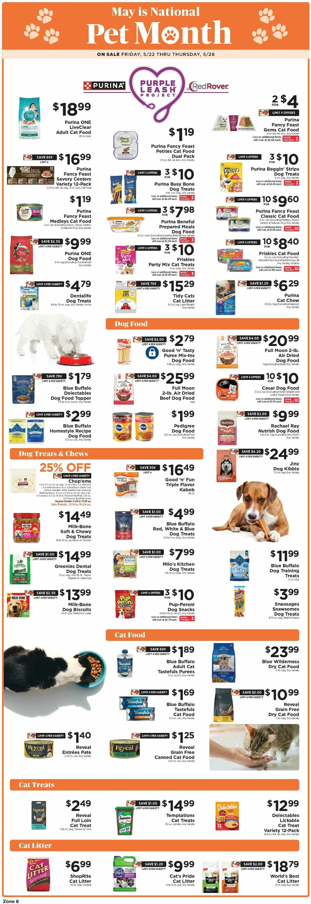 ShopRite Pet Shop Picks Weekly Ad from May 22