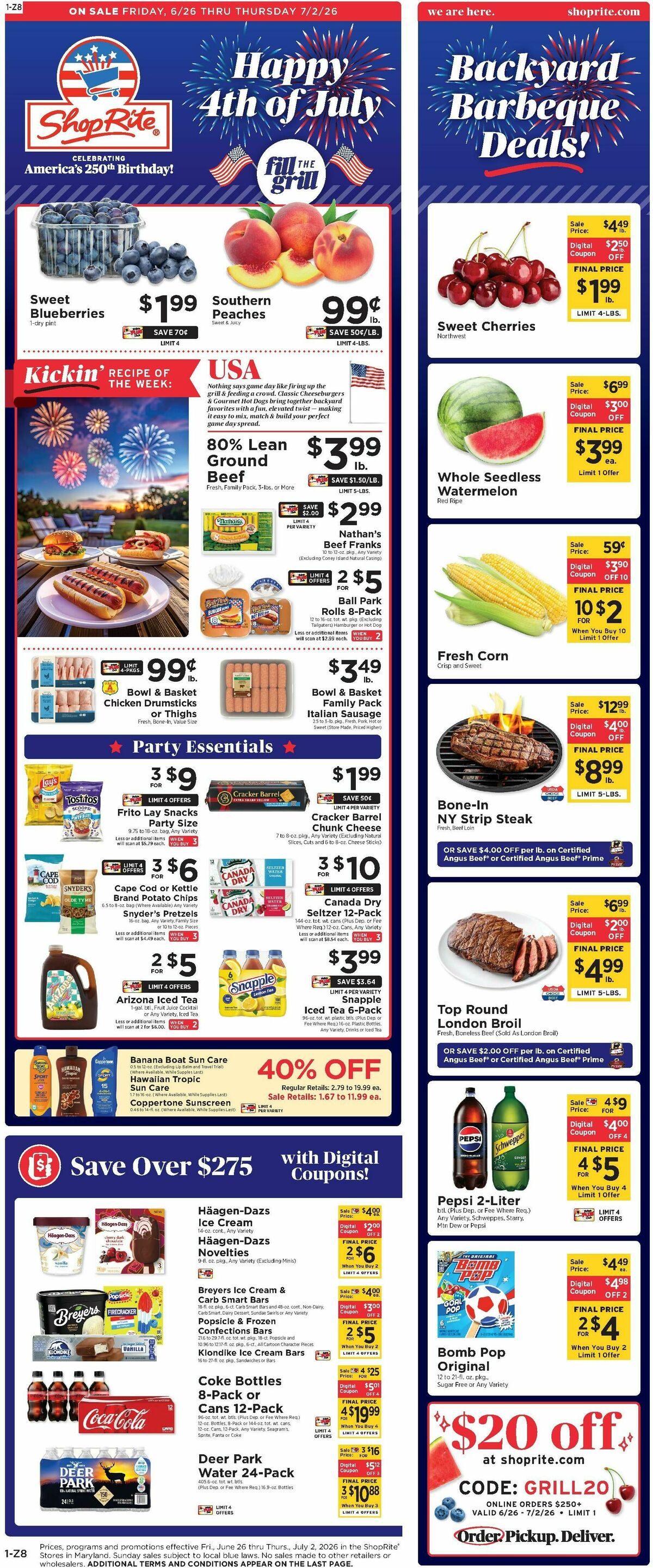 ShopRite Weekly Ad from June 26
