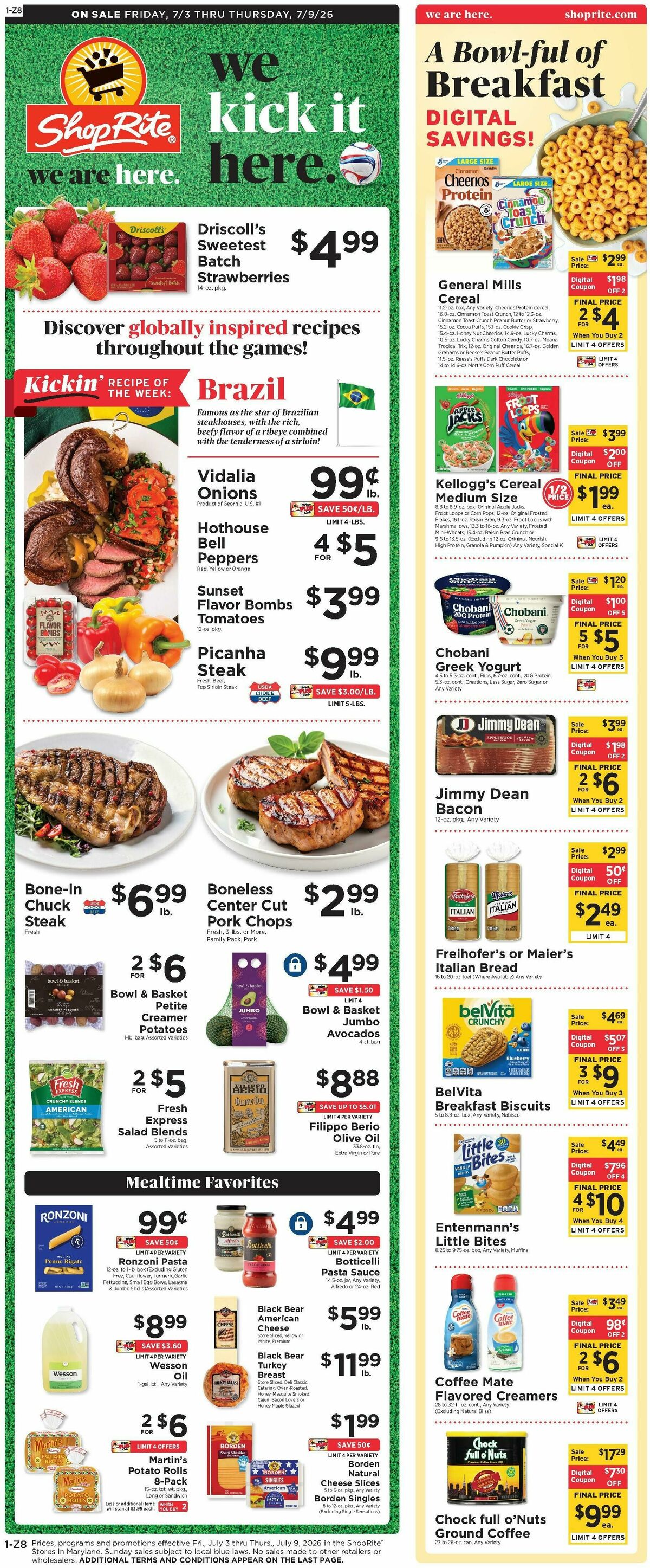ShopRite Weekly Ad from July 3