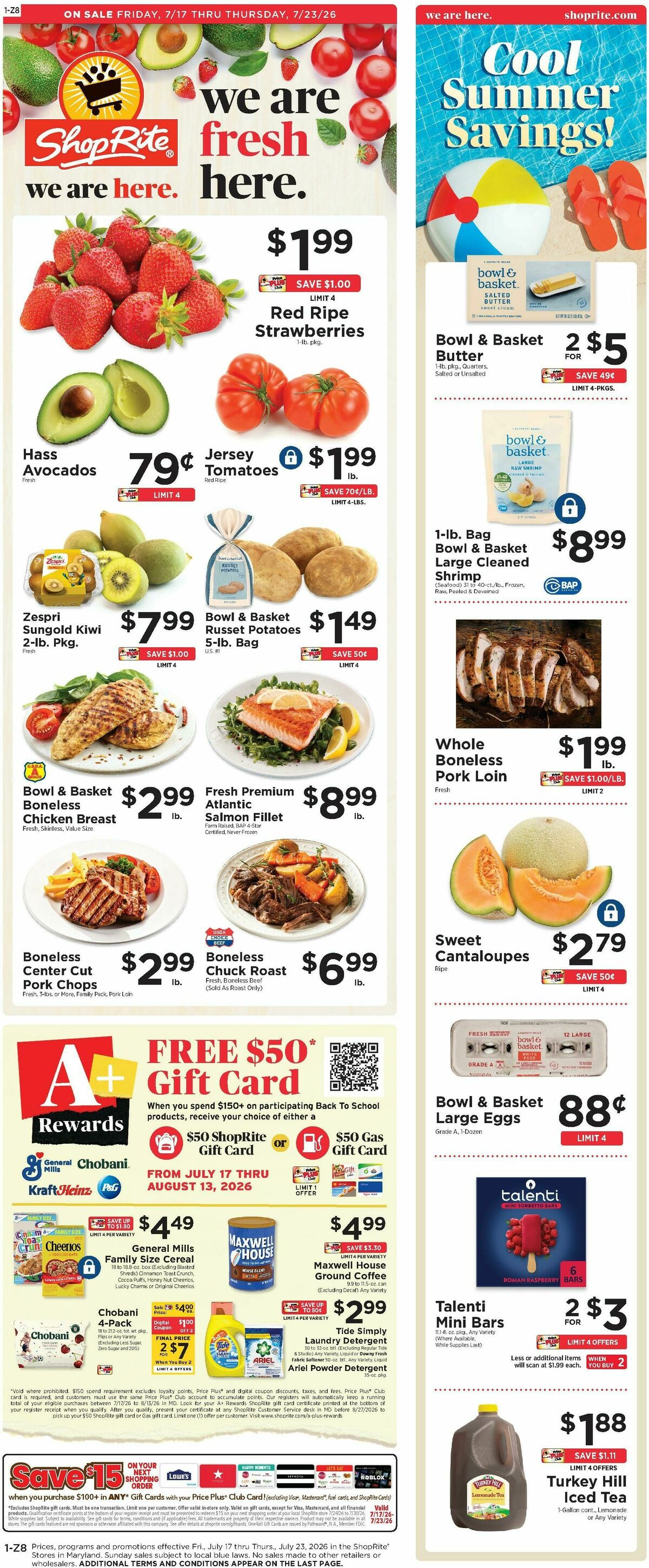 ShopRite Weekly Ad from July 17