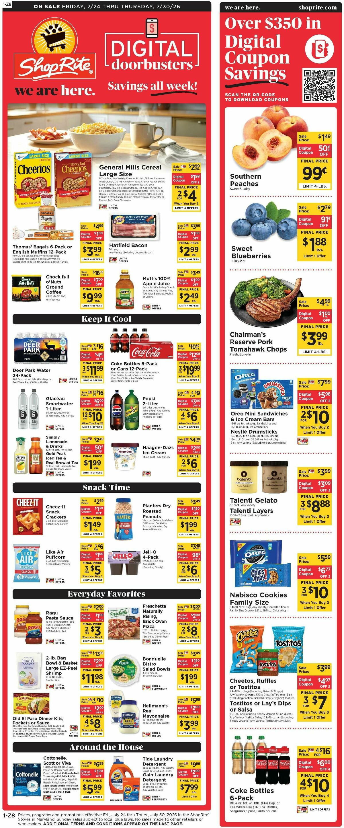 ShopRite Weekly Ad from July 24