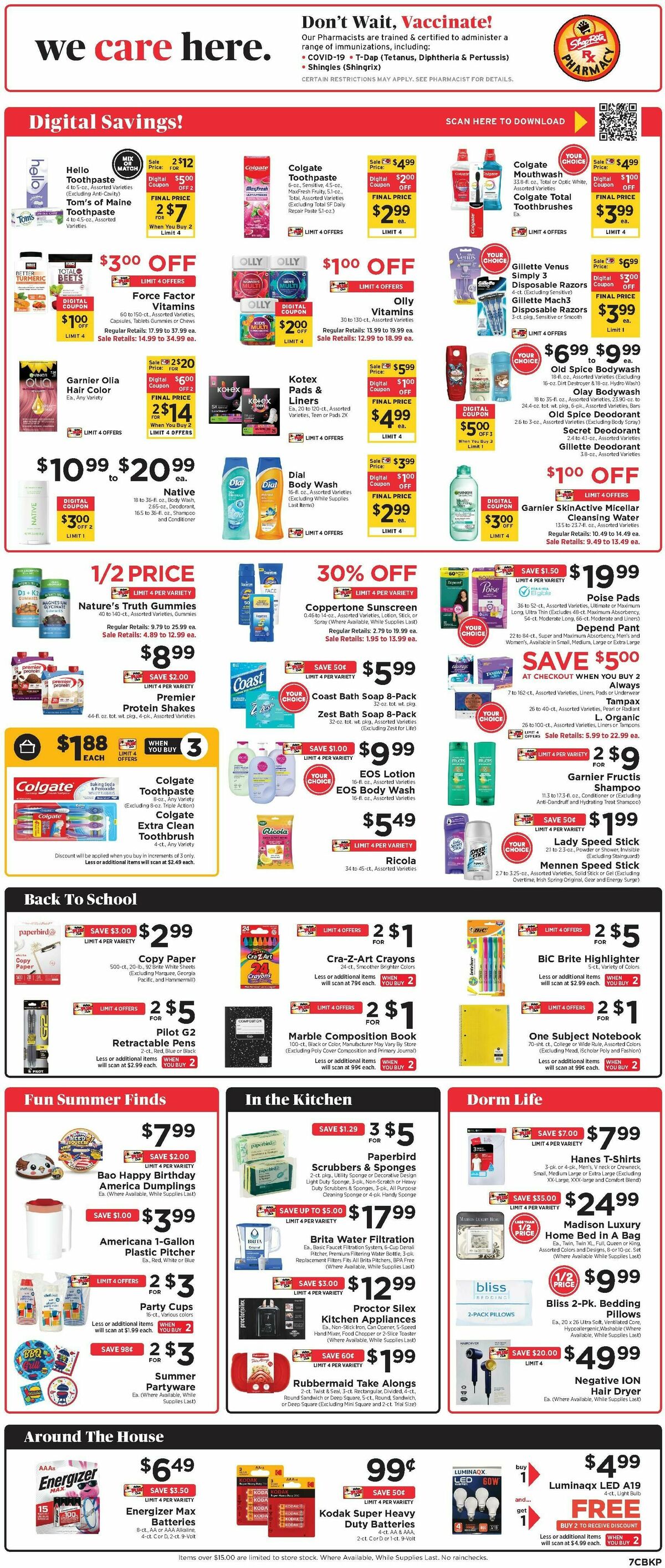 ShopRite Weekly Ad from July 24