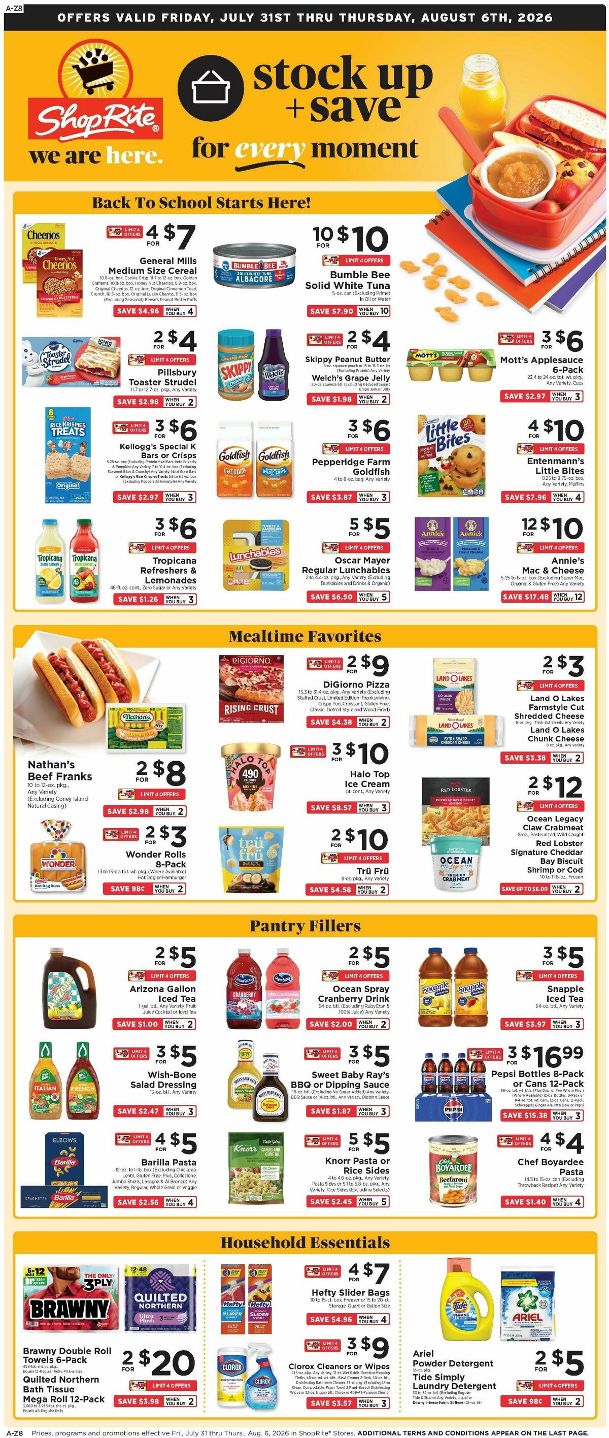 ShopRite Weekly Ad from July 31