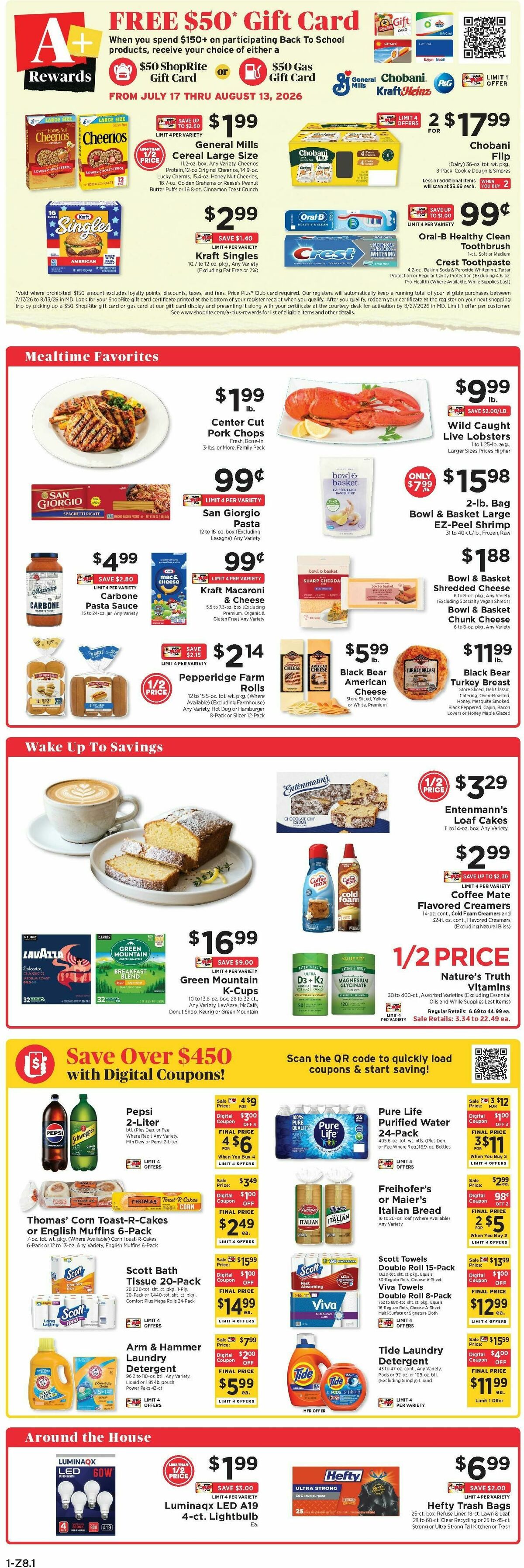ShopRite Weekly Ad from August 7