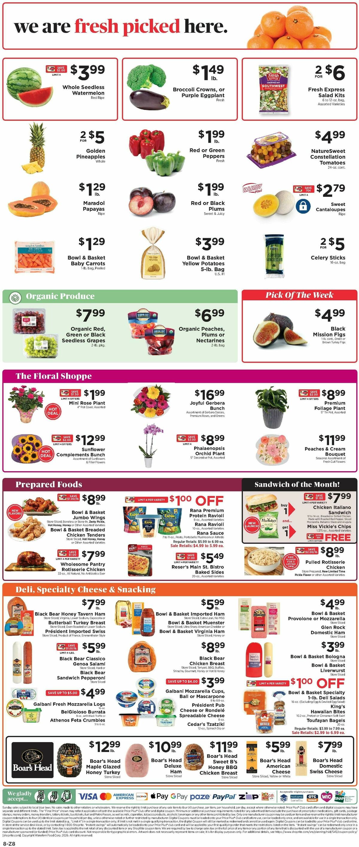 ShopRite Weekly Ad from August 7
