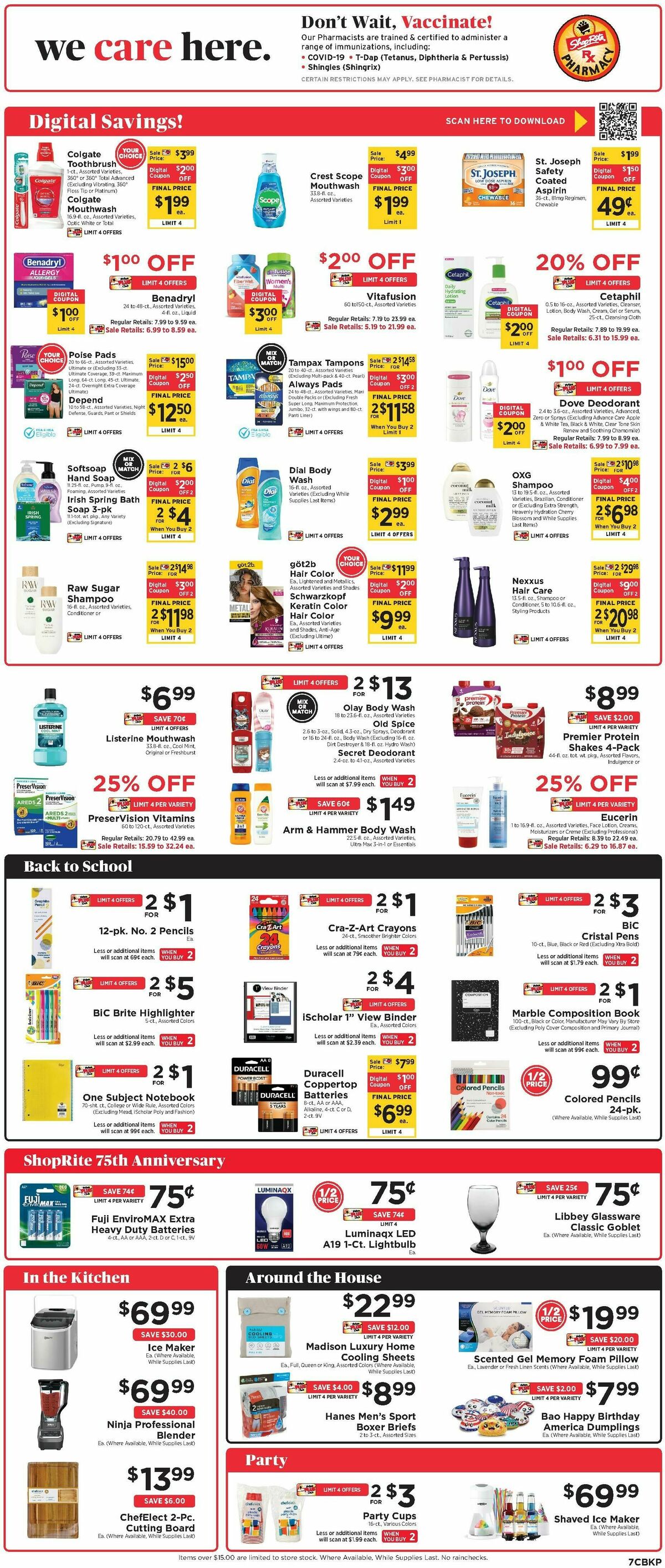 ShopRite Weekly Ad from August 14