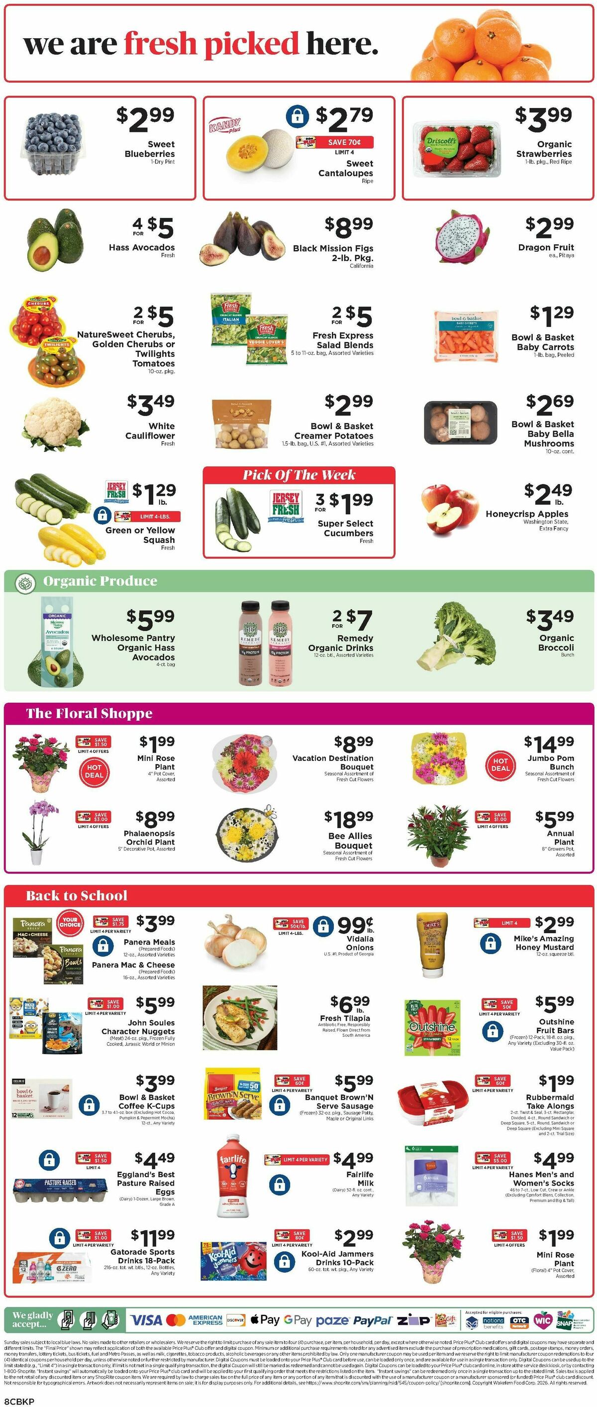 ShopRite Weekly Ad from August 14