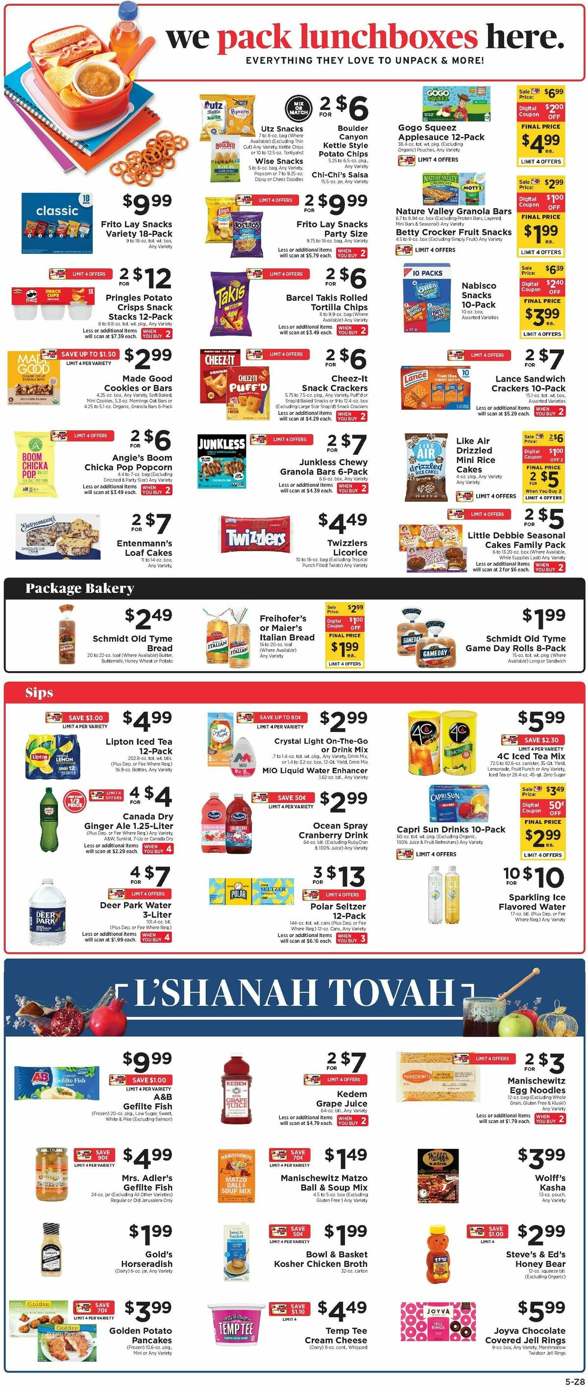 ShopRite Weekly Ad from August 21