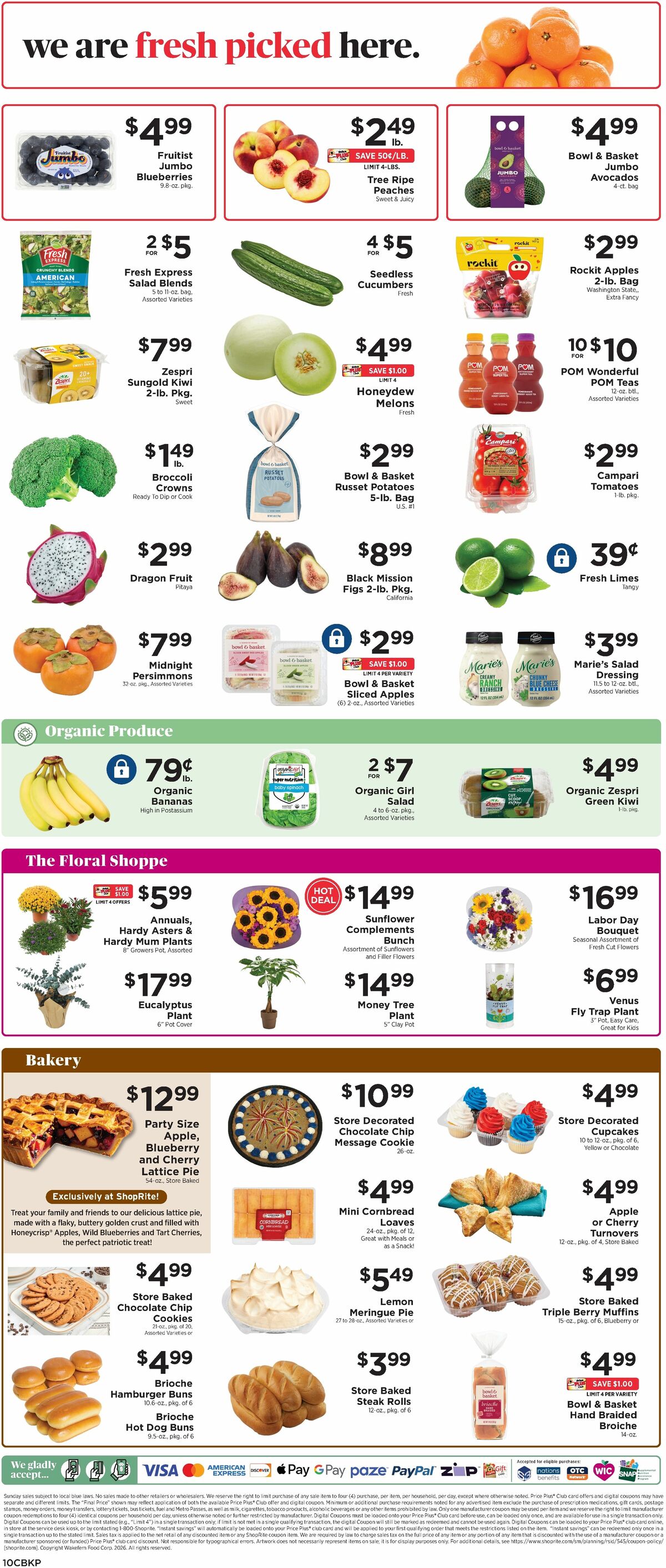 ShopRite Weekly Ad from August 28