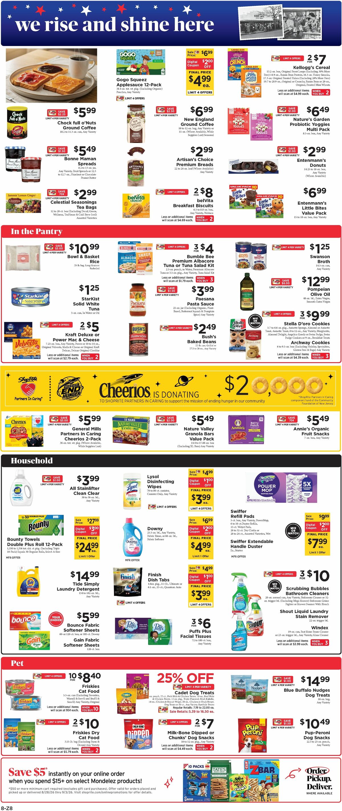 ShopRite Weekly Ad from August 28