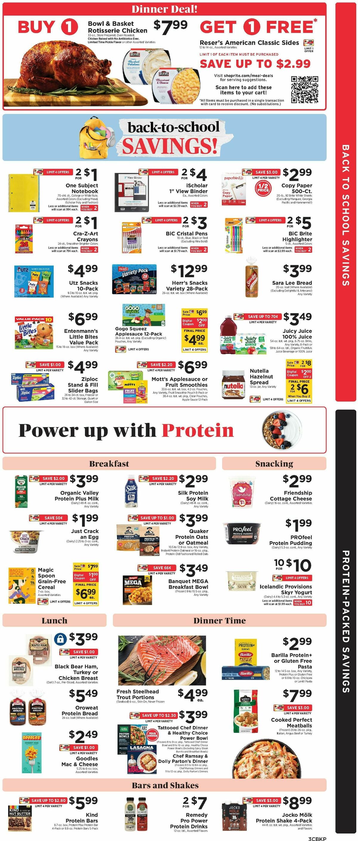 ShopRite Weekly Ad from September 4