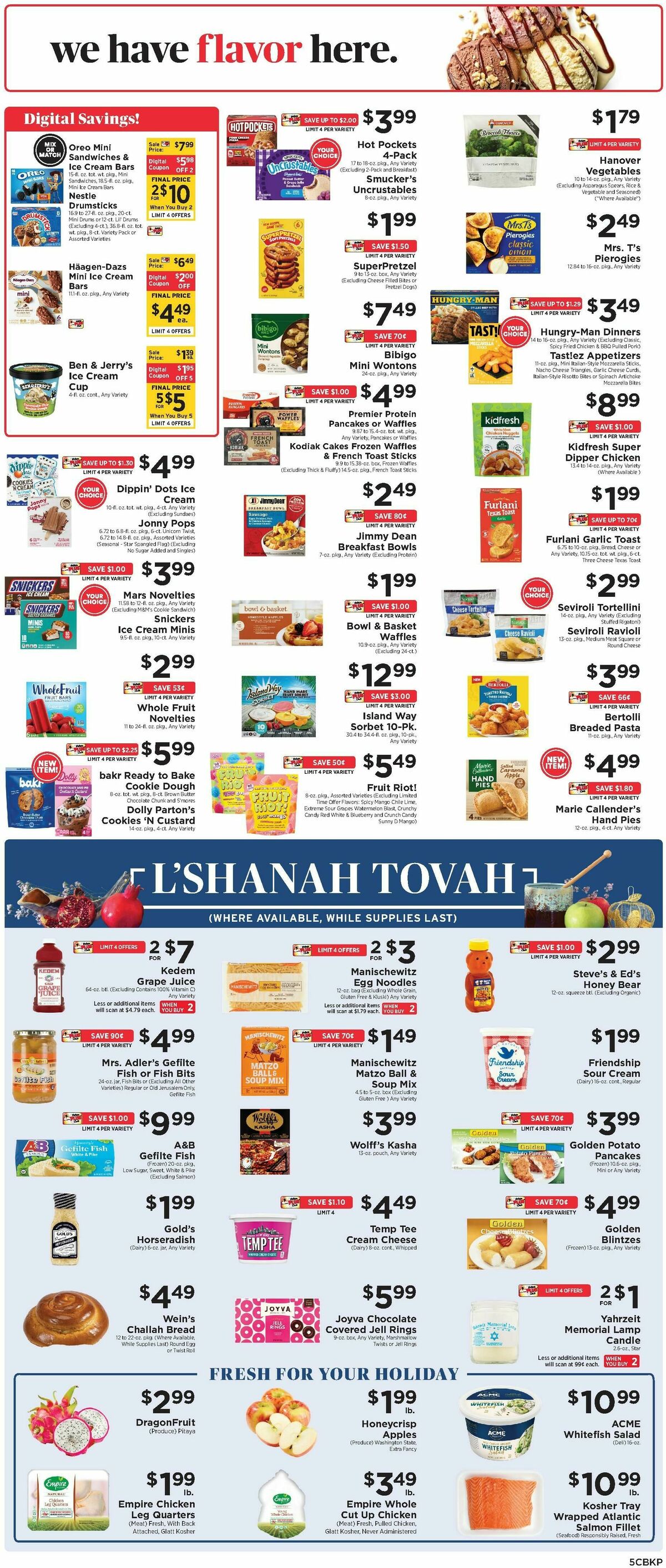 ShopRite Weekly Ad from September 4