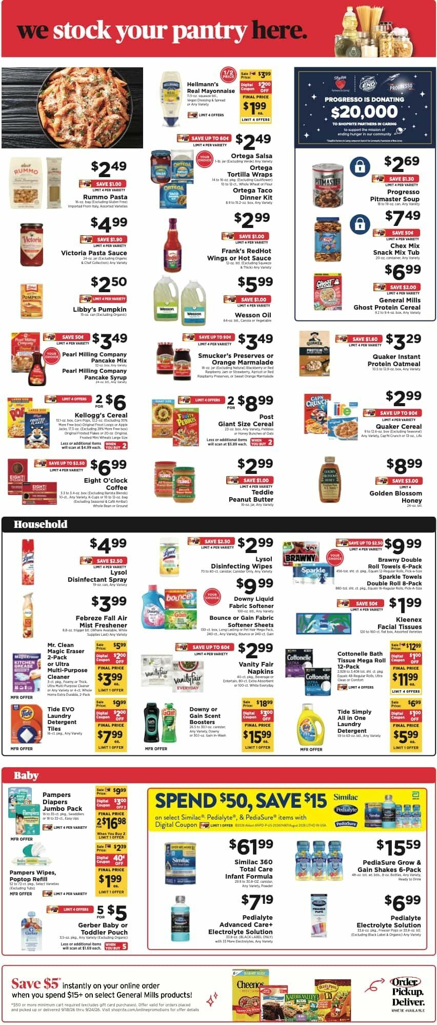 ShopRite Weekly Ad from September 18