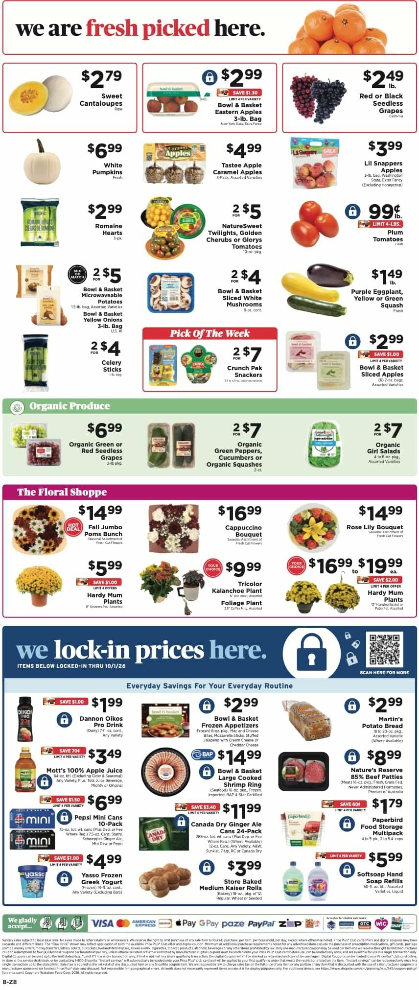 ShopRite Weekly Ad from September 18