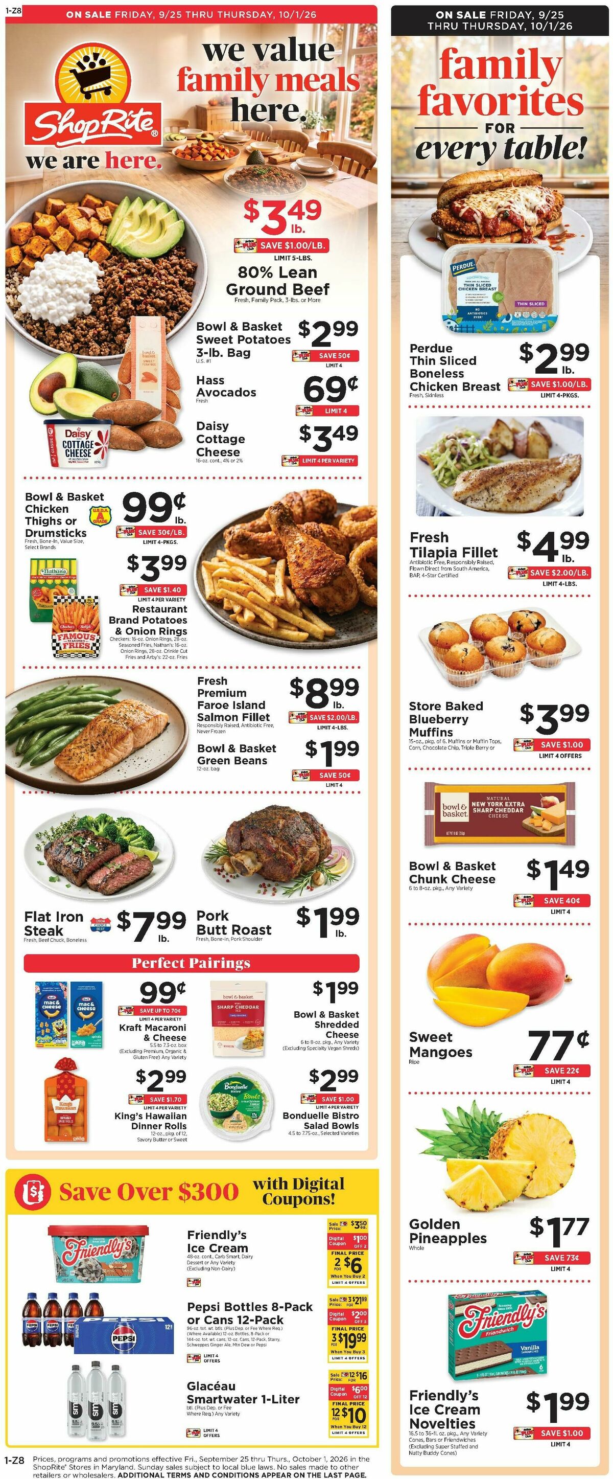 ShopRite Weekly Ad from September 25