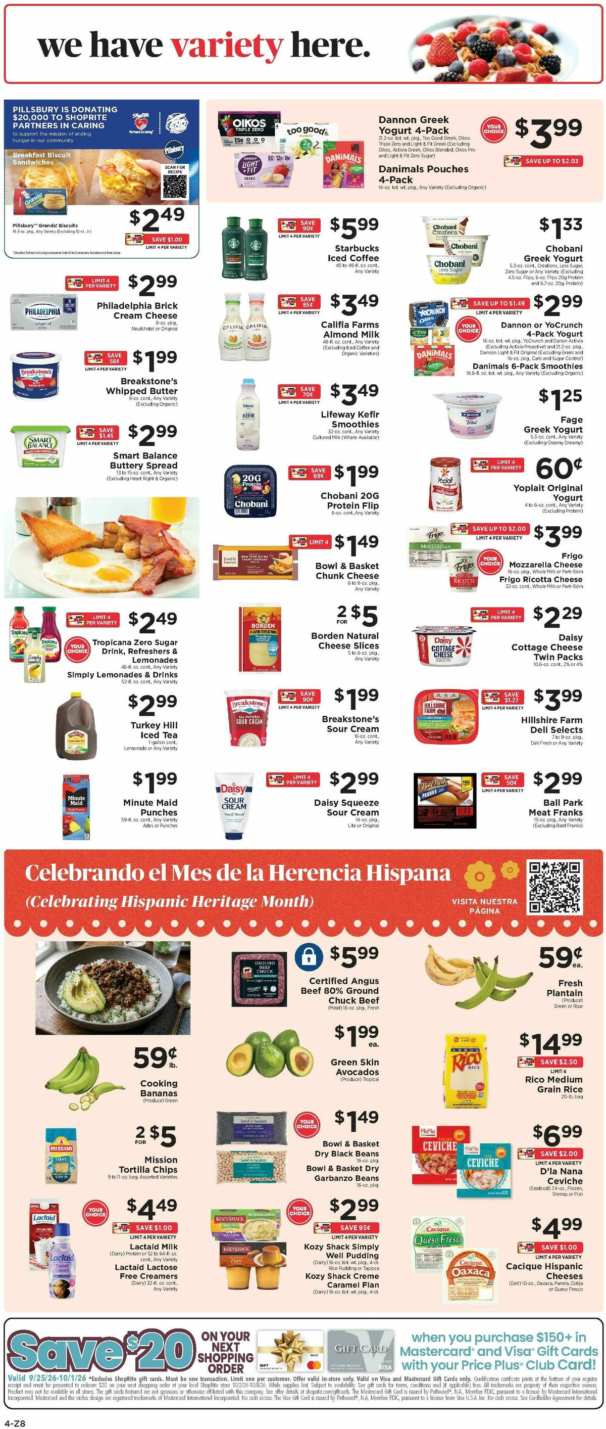 ShopRite Weekly Ad from September 25