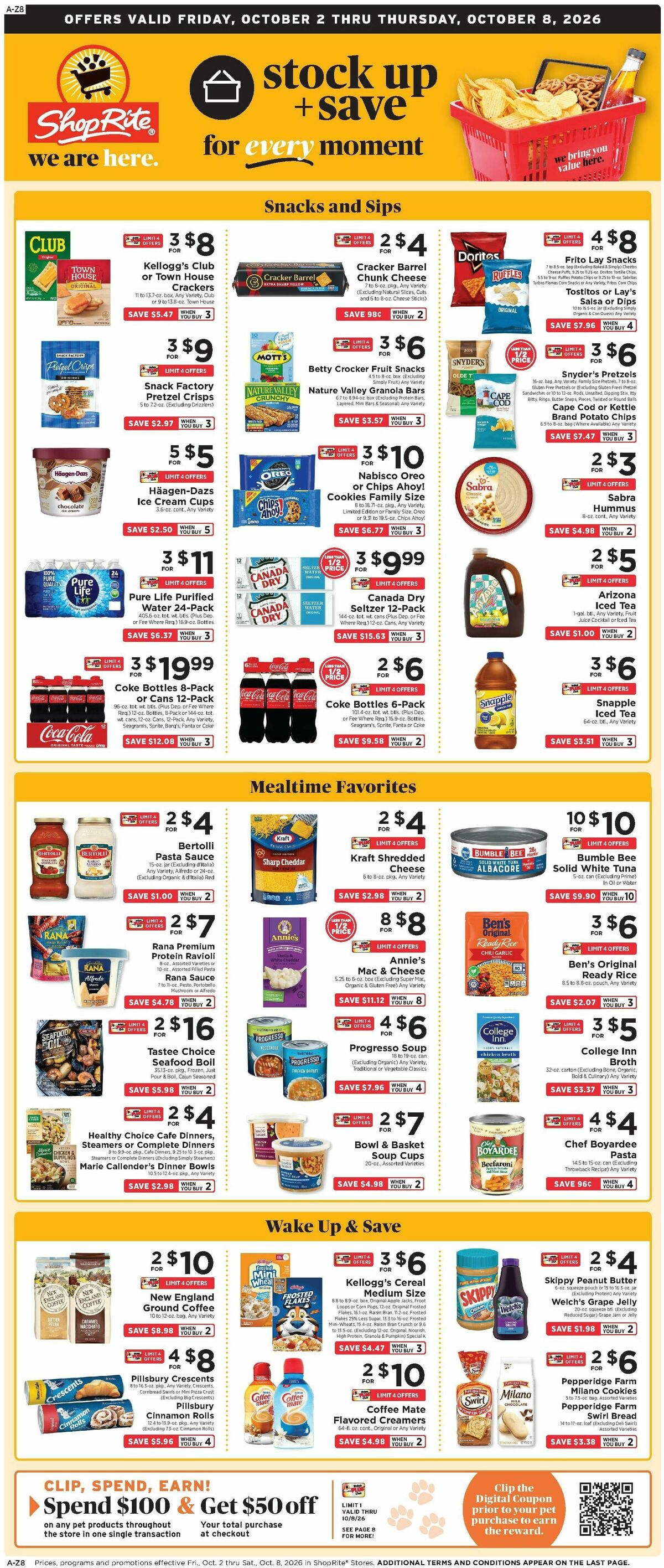 ShopRite Weekly Ad from October 2