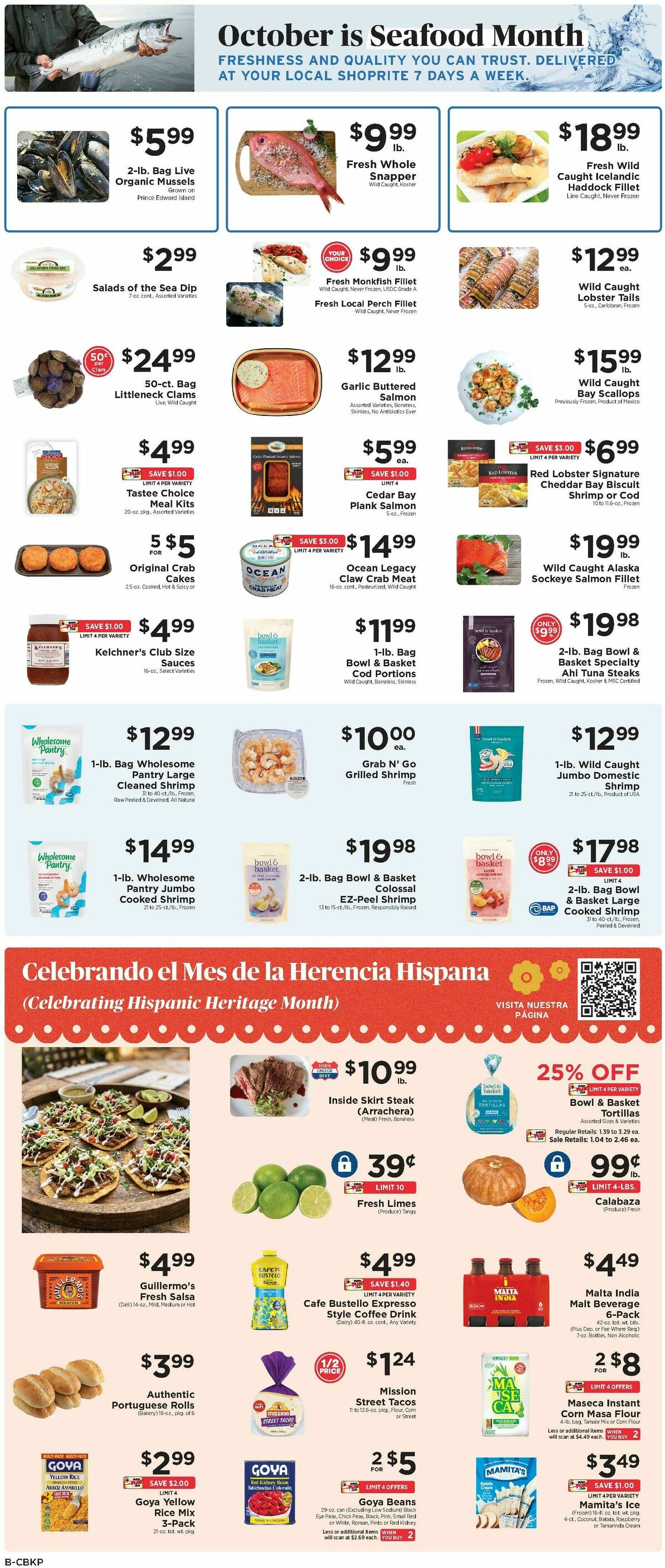 ShopRite Weekly Ad from October 2