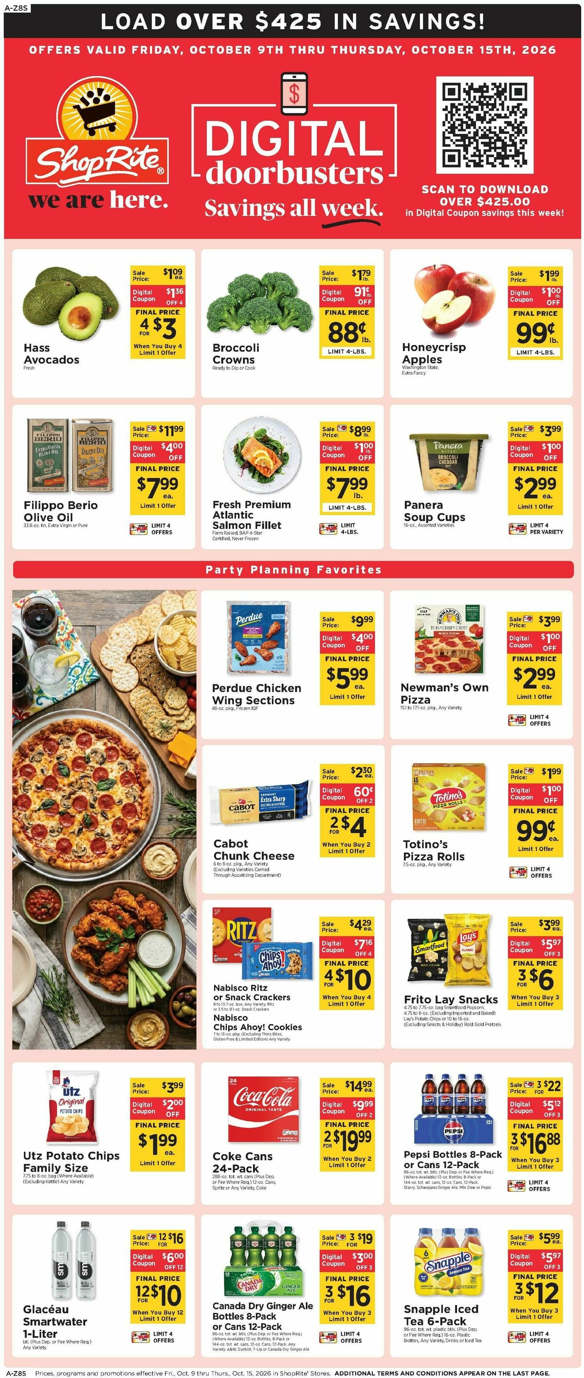 ShopRite Weekly Ad from October 9