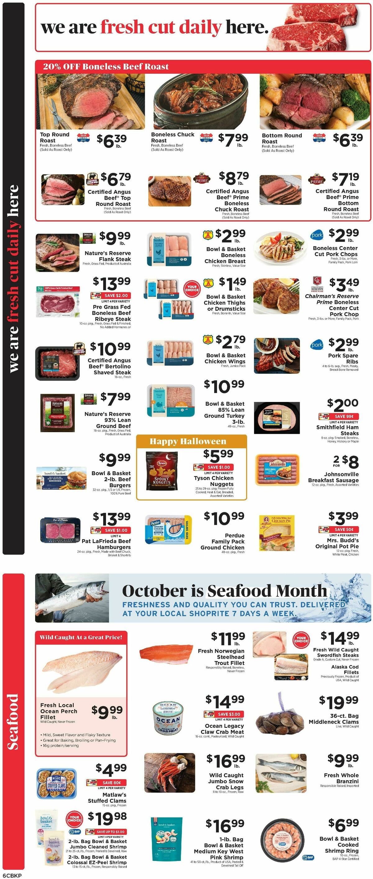 ShopRite Weekly Ad from October 9