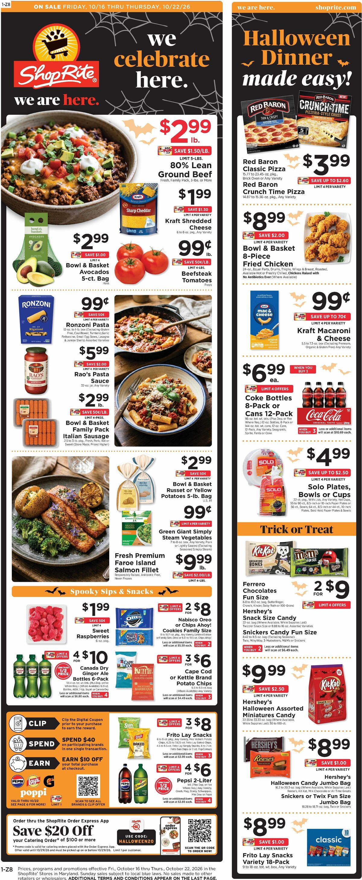 ShopRite Weekly Ad from October 16