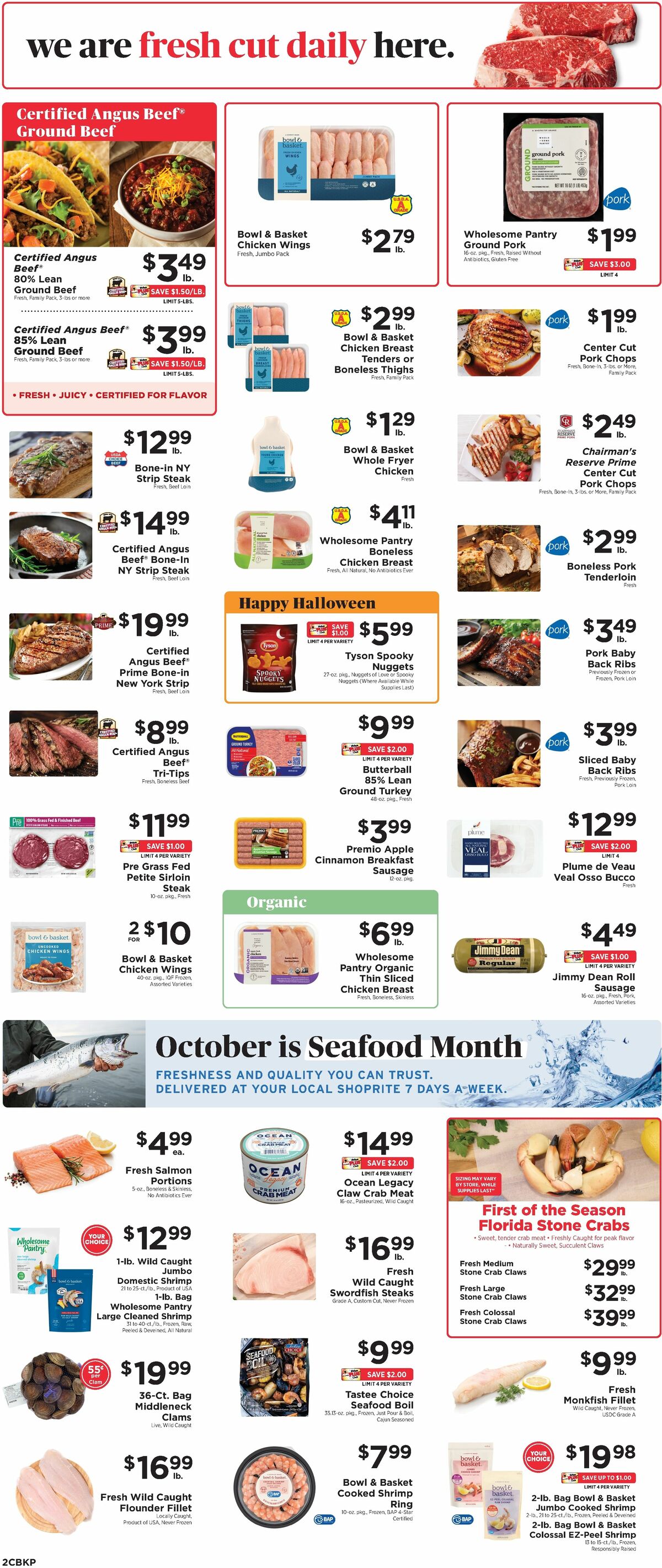ShopRite Weekly Ad from October 16