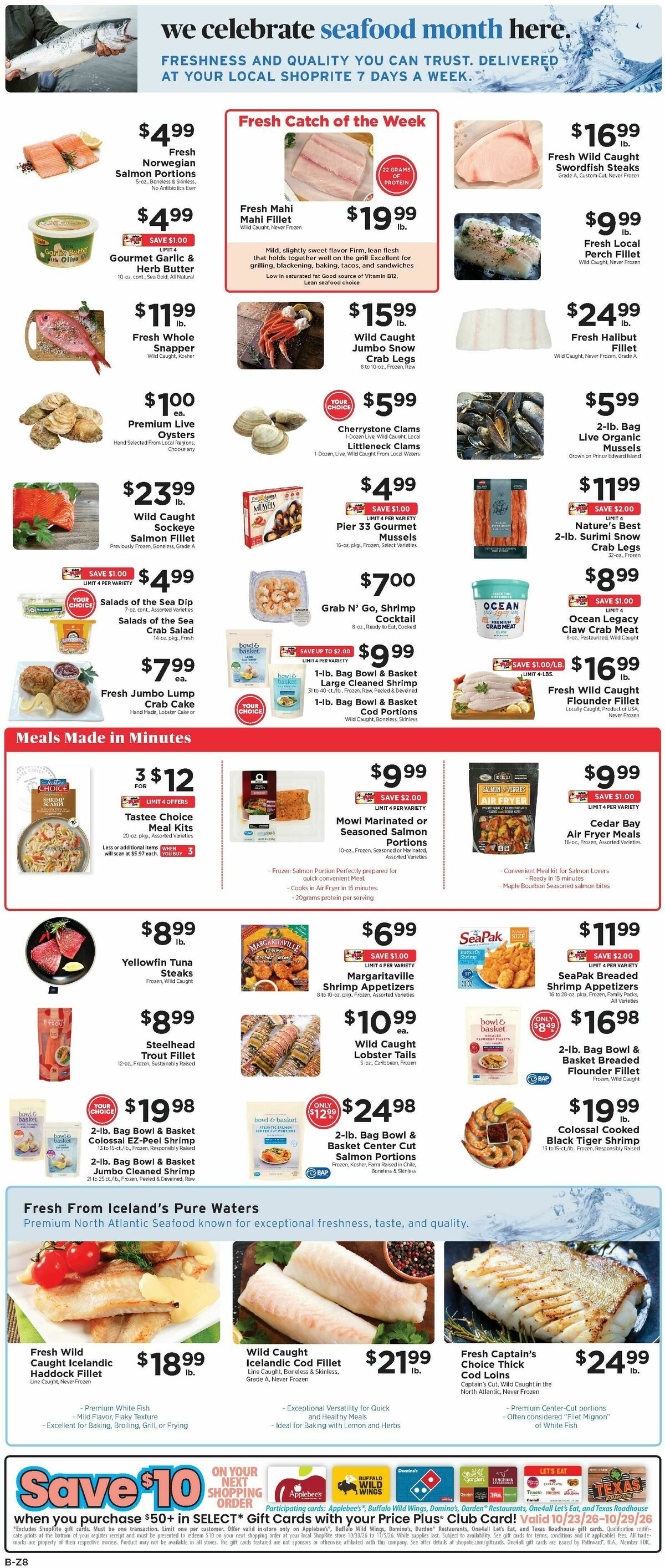 ShopRite Weekly Ad from October 23