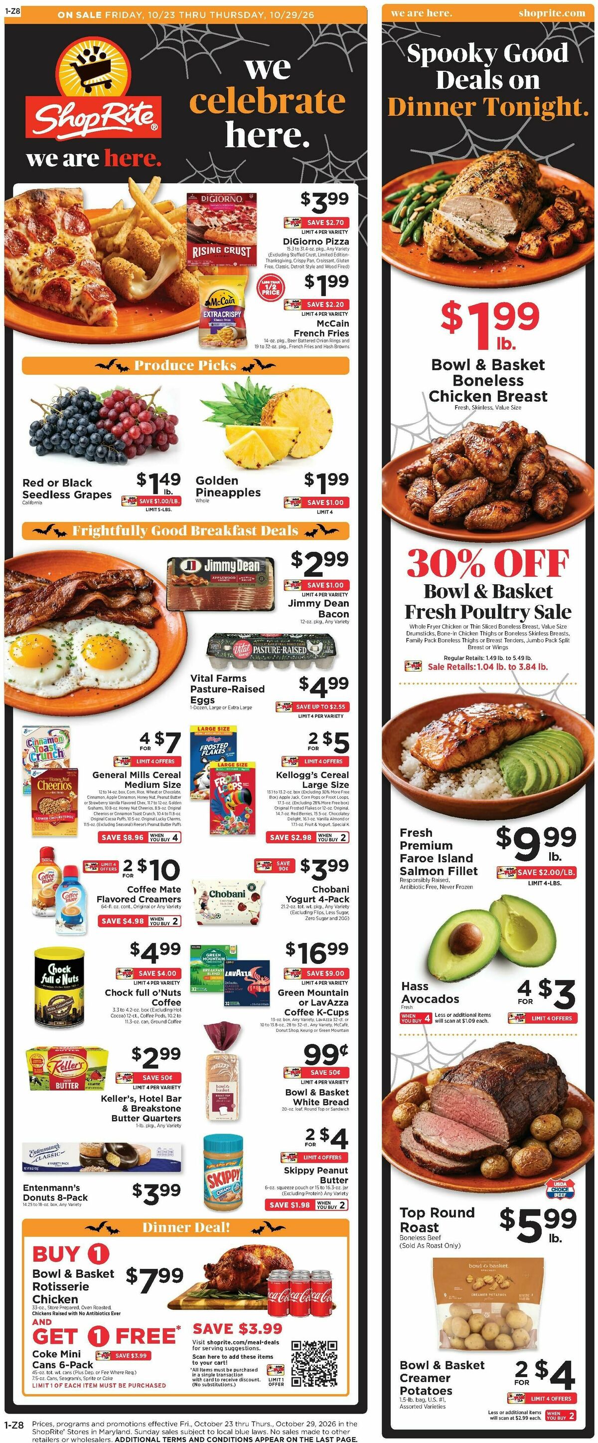 ShopRite Weekly Ad from October 23