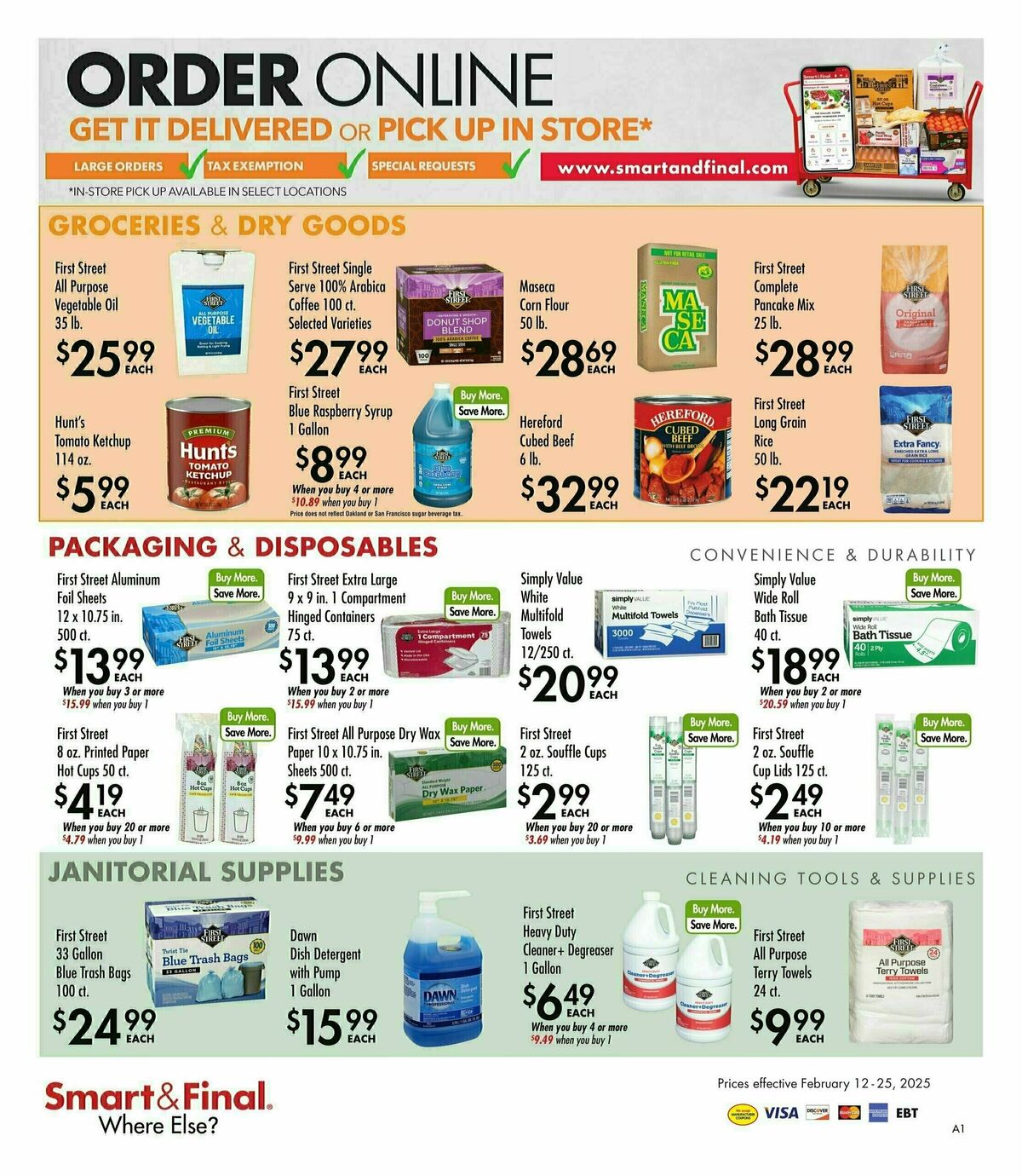 Smart & Final Weekly Ad from February 12
